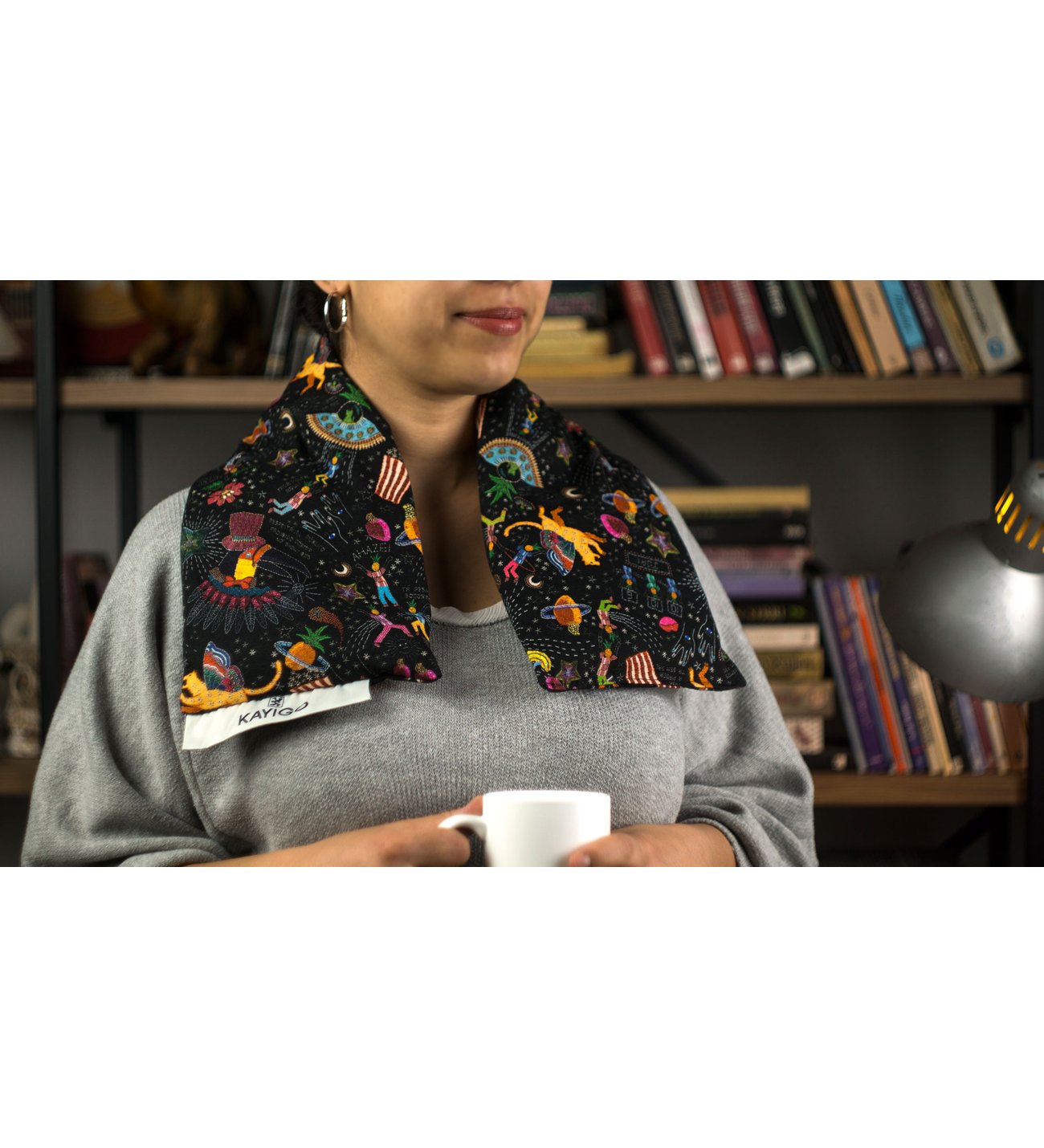 Kayigo-Warmy Lavantalı Ilık Sarılma Yastığı Circus-Boyun Yastığı-5-Milagron.com