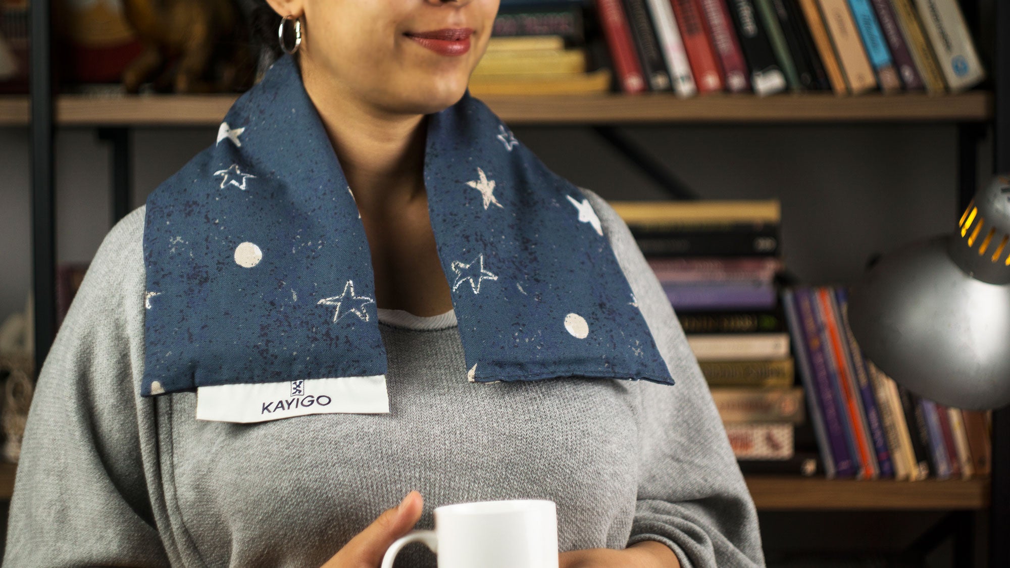 Kayigo-Warmy Lavantalı Ilık Sarılma Yastığı Gece-Boyun Yastığı-6-Milagron.com