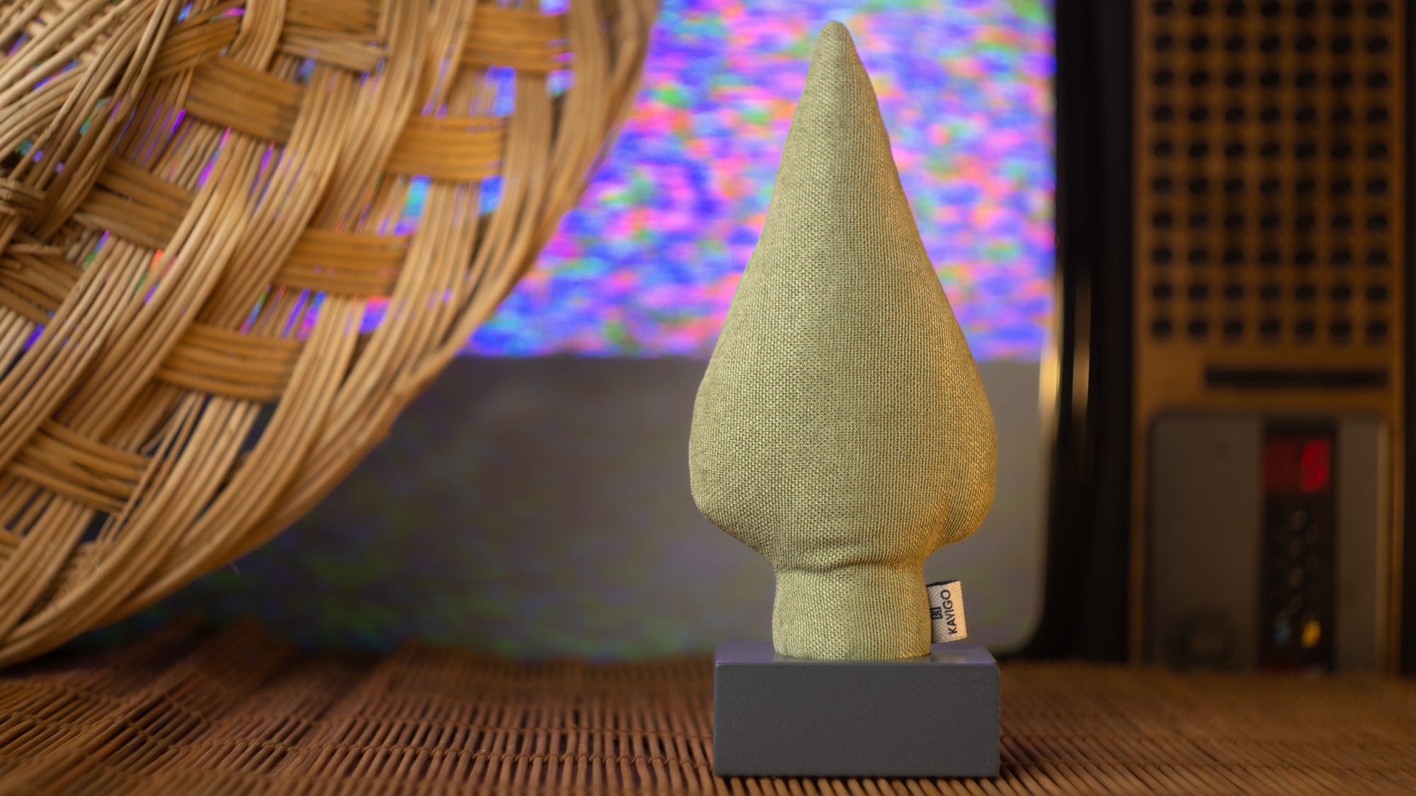 Kayigo-Woody Gri üçlü Ofis Seti Yeşil Selvi-Masaüstü Organizer-3-Milagron.com