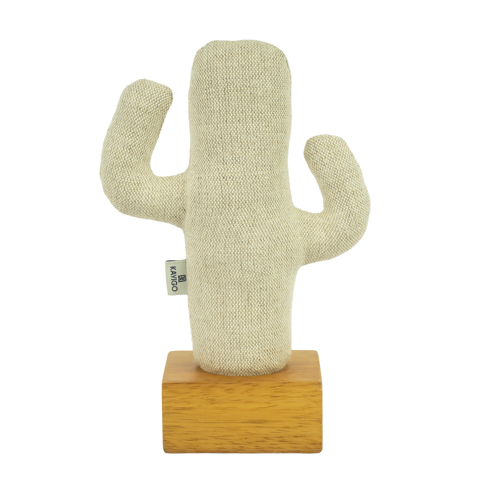Kayigo-Woody İroko Ağacı üçlü Ofis Seti Krem Kaktüs-Masaüstü Organizer-2-Milagron.com