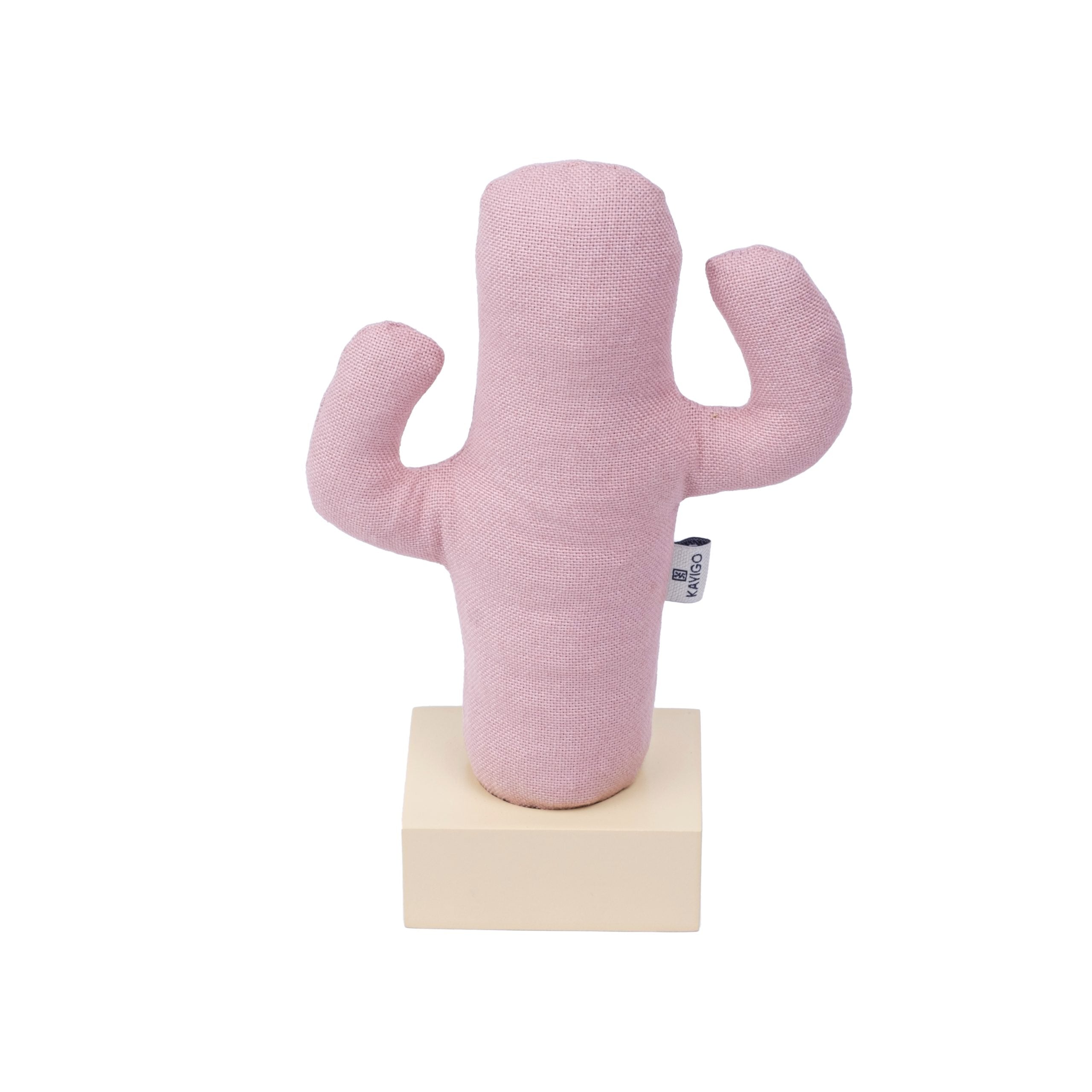 Kayigo-Woody Krem üçlü Ofis Seti Pembe Cactus-Masaüstü Organizer-4-Milagron.com