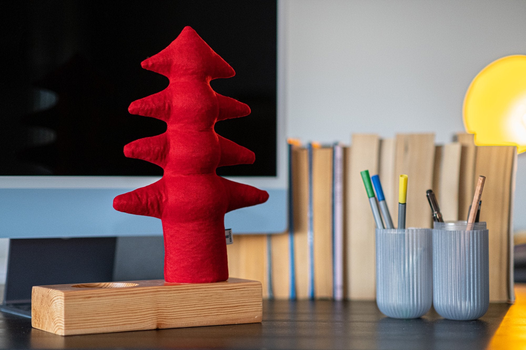 Kayigo-çam Xl + Station Lavanta Dolgulu Organizer Kırmızı-Masaüstü Organizer-5-Milagron.com