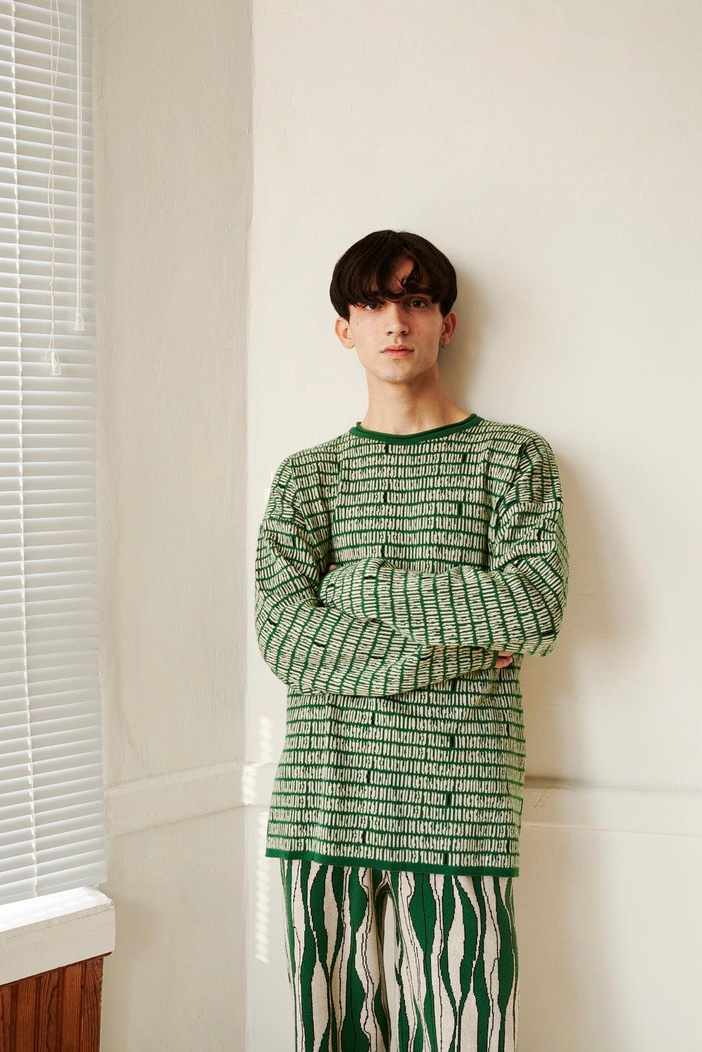 Knitly Studio-Forest Knit Top-Kazak & Triko-1-Milagron.com