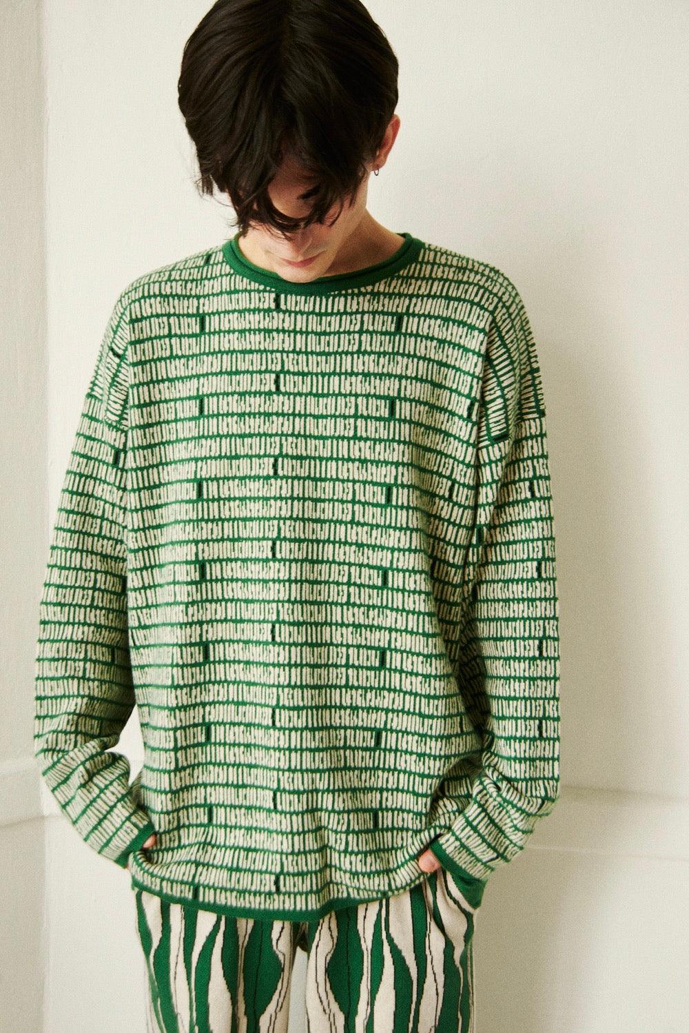 Knitly Studio-Forest Knit Top-Kazak & Triko-4-Milagron.com