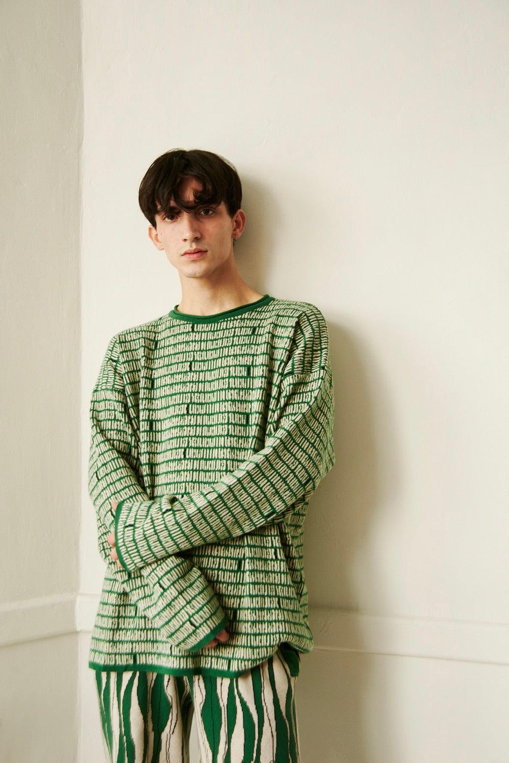 Knitly Studio-Forest Knit Top-Kazak & Triko-5-Milagron.com