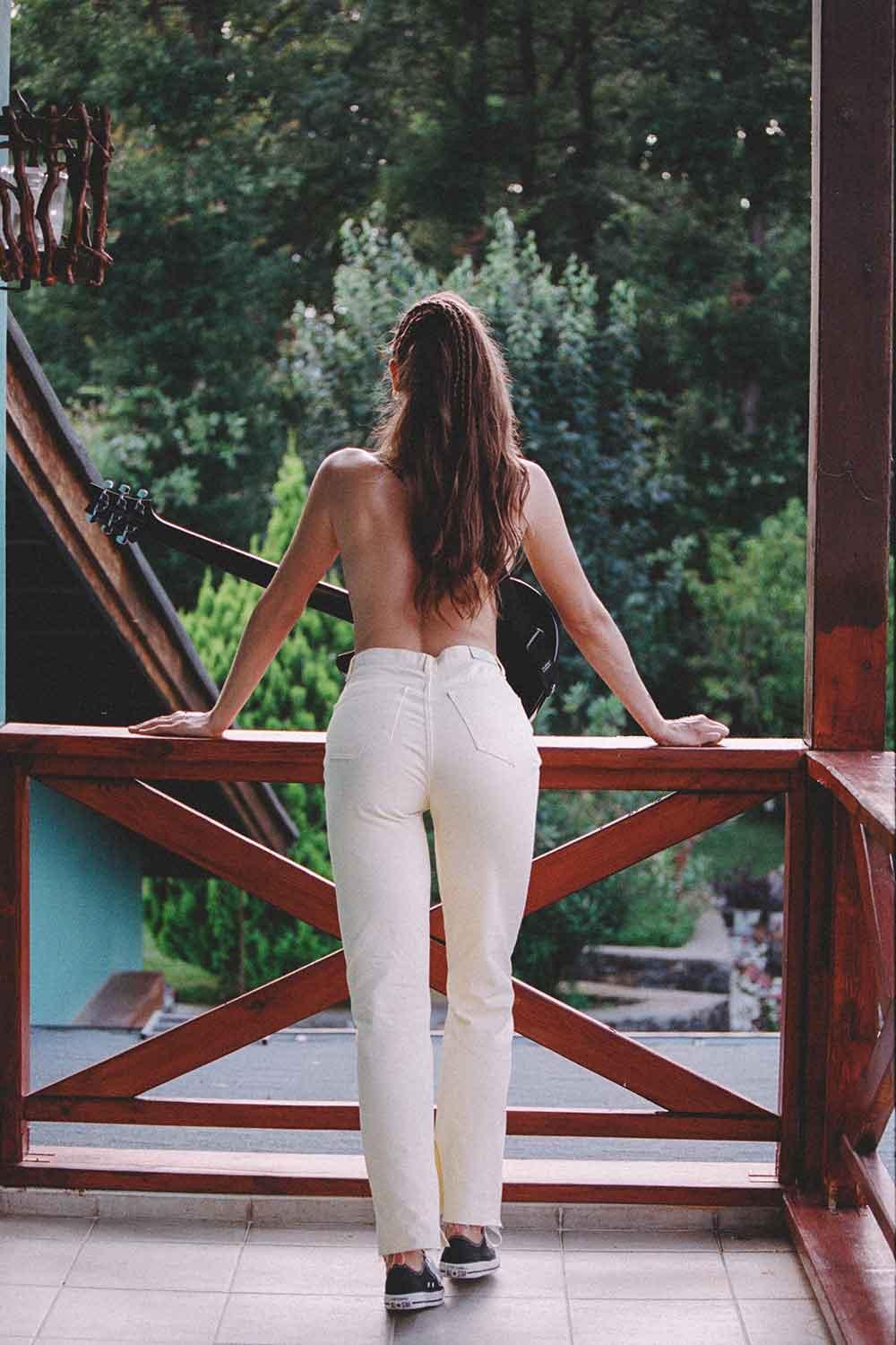 LA LOUVE-Le Soleil Pantolon-Kot Pantolon-6-Milagron.com