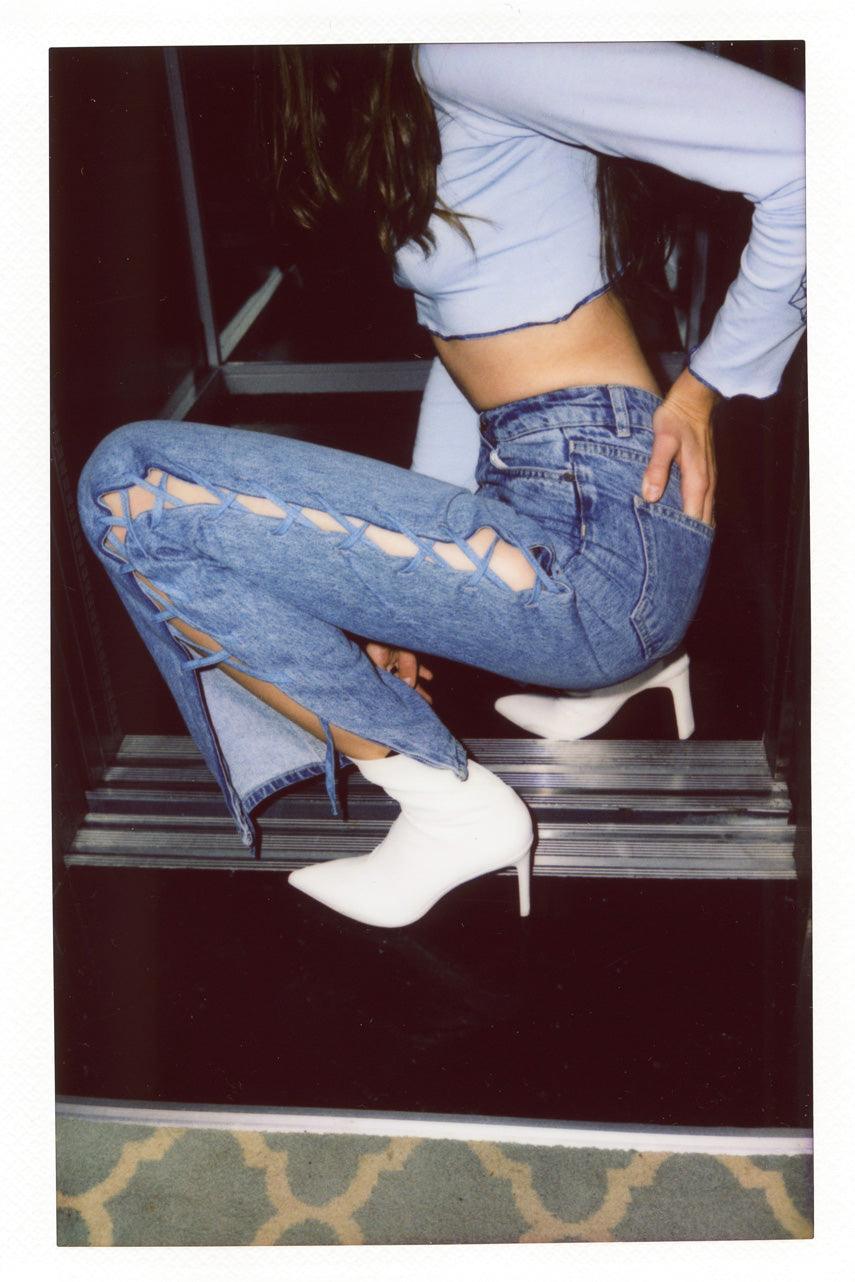 LA LOUVE-Lupa Mavi Büstiyer-Top-2-Milagron.com