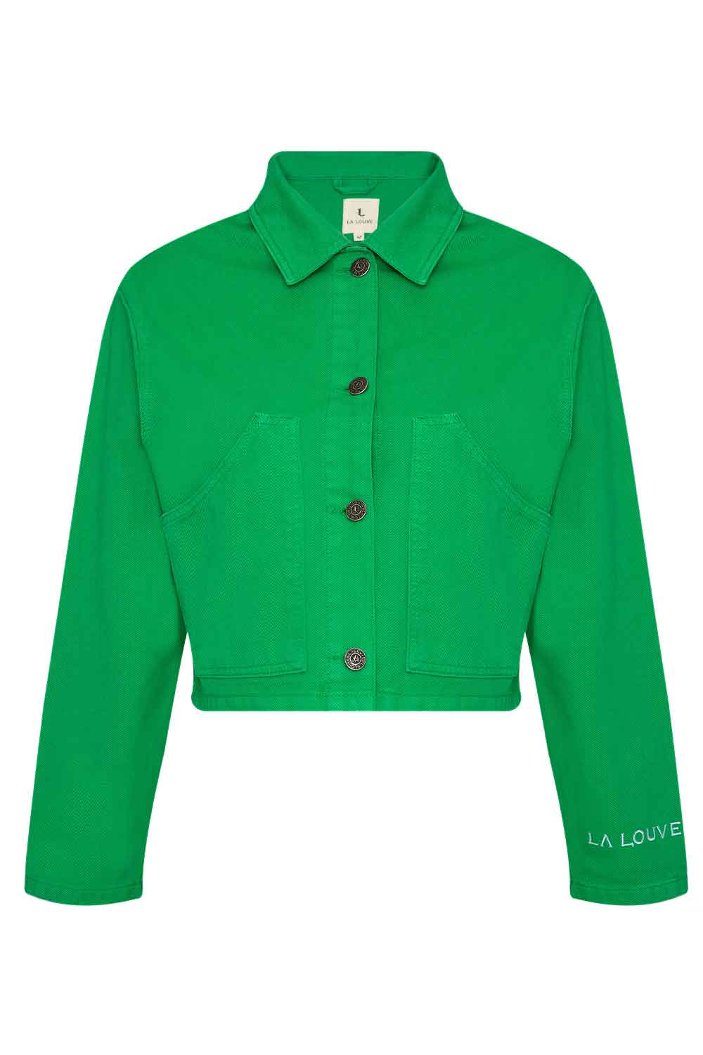 LA LOUVE-Serpent Denim Ceket-Ceket-1-Milagron.com