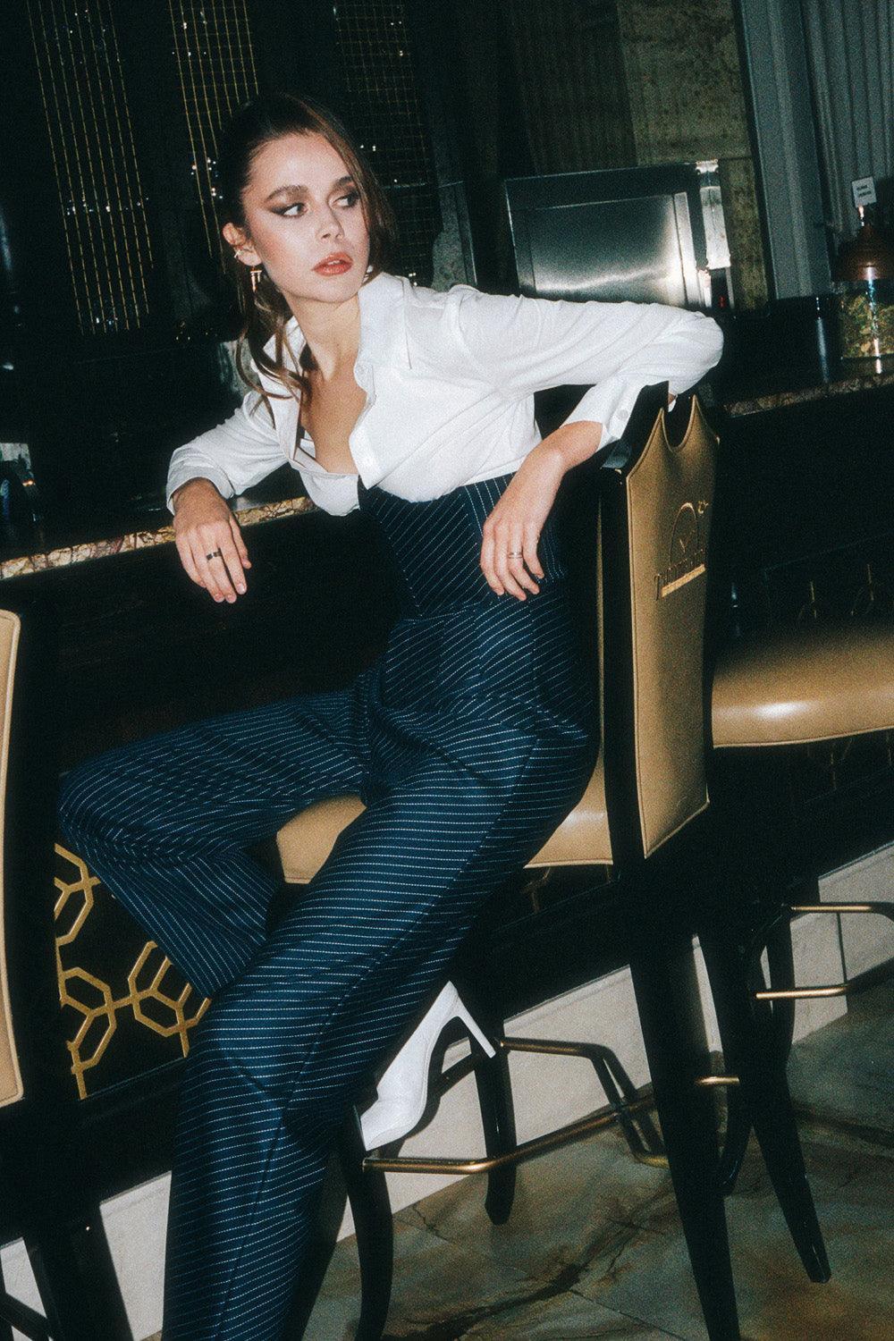 LA LOUVE-Vesta Korse-Pantolon Takım-Alt - Üst Takım-5-Milagron.com