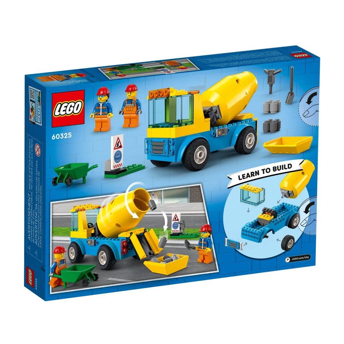 Lego-Lego City Beton Mikseri 85 Parça +4 Yaş-Lego City-4-Milagron.com