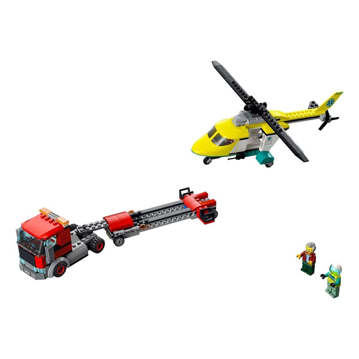 Lego-Lego City Kurtarma Helikopteri Nakliyesi 215 Parça +5 Yaş-Lego City-2-Milagron.com