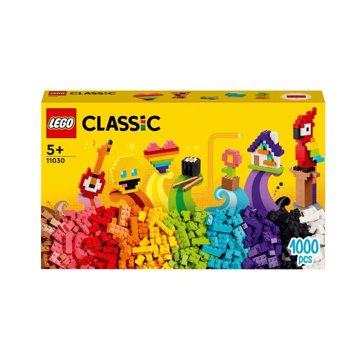 Lego-Lego Classic Bir Sürü Yapım Parçası 1000 Parça +5 Yaş-Lego Classic-1-Milagron.com
