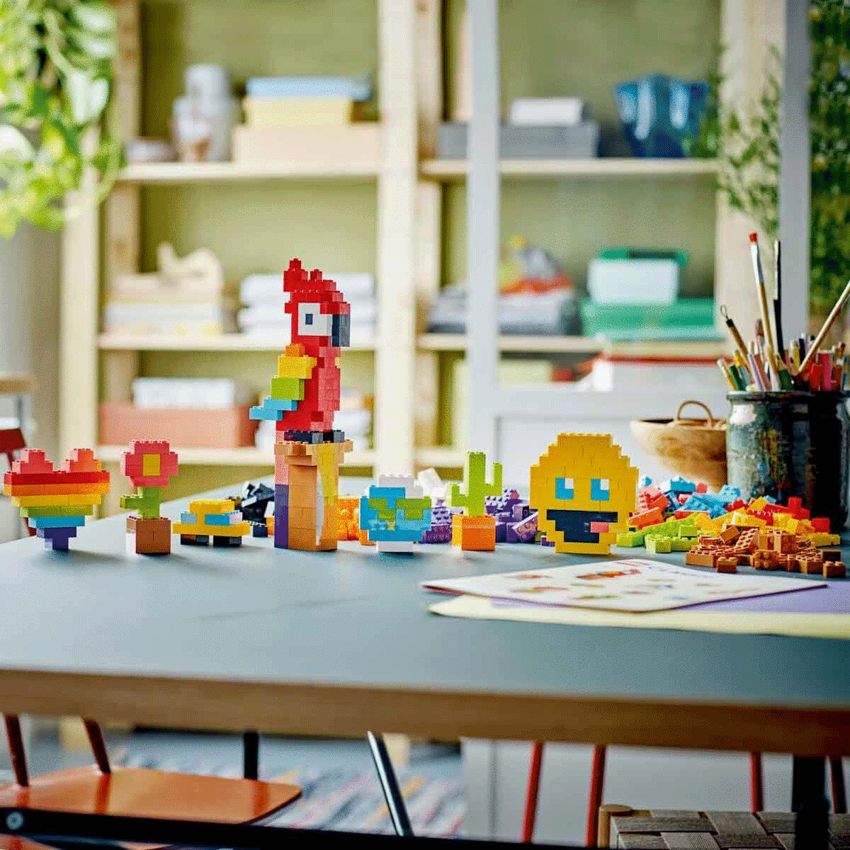 Lego-Lego Classic Bir Sürü Yapım Parçası 1000 Parça +5 Yaş-Lego Classic-7-Milagron.com