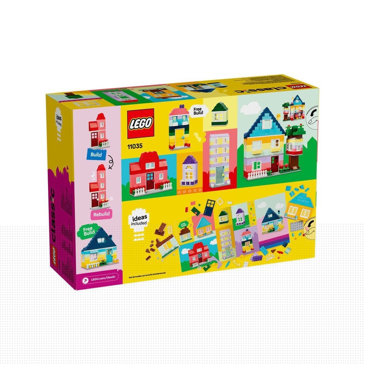 Lego-Lego Classic Yaratıcı Evler 850 Parça +4 Yaş-Lego Classic-3-Milagron.com