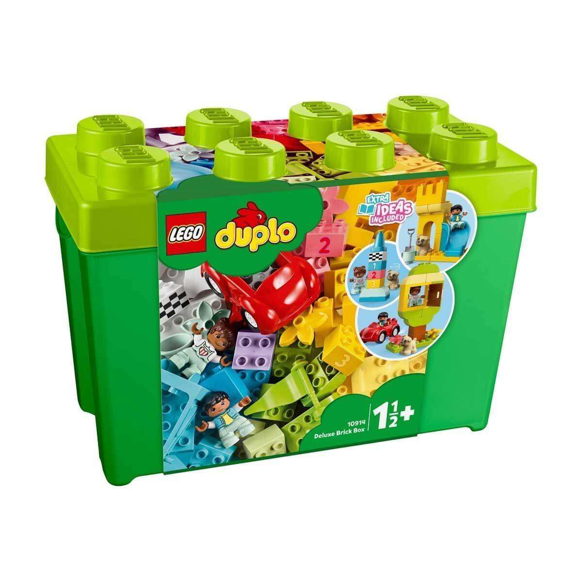 Lego-Lego Duplo Lüks Yapım Parçası Kutusu 85 Parça +1,5 Yaş-Lego Duplo-1-Milagron.com