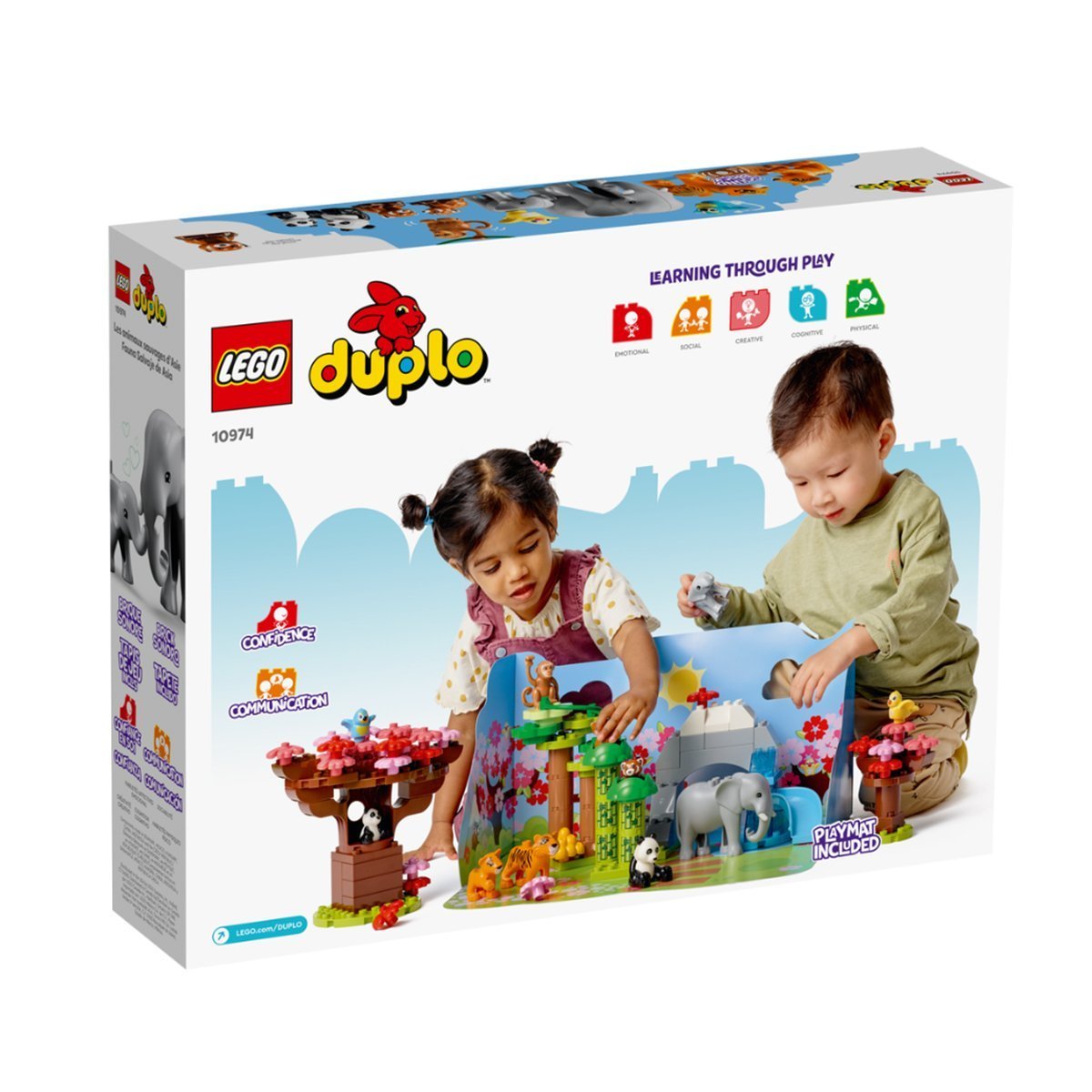 Lego-Lego Duplo Vahşi Hayvanları 117 Parça +2 Yaş-Lego Duplo-6-Milagron.com