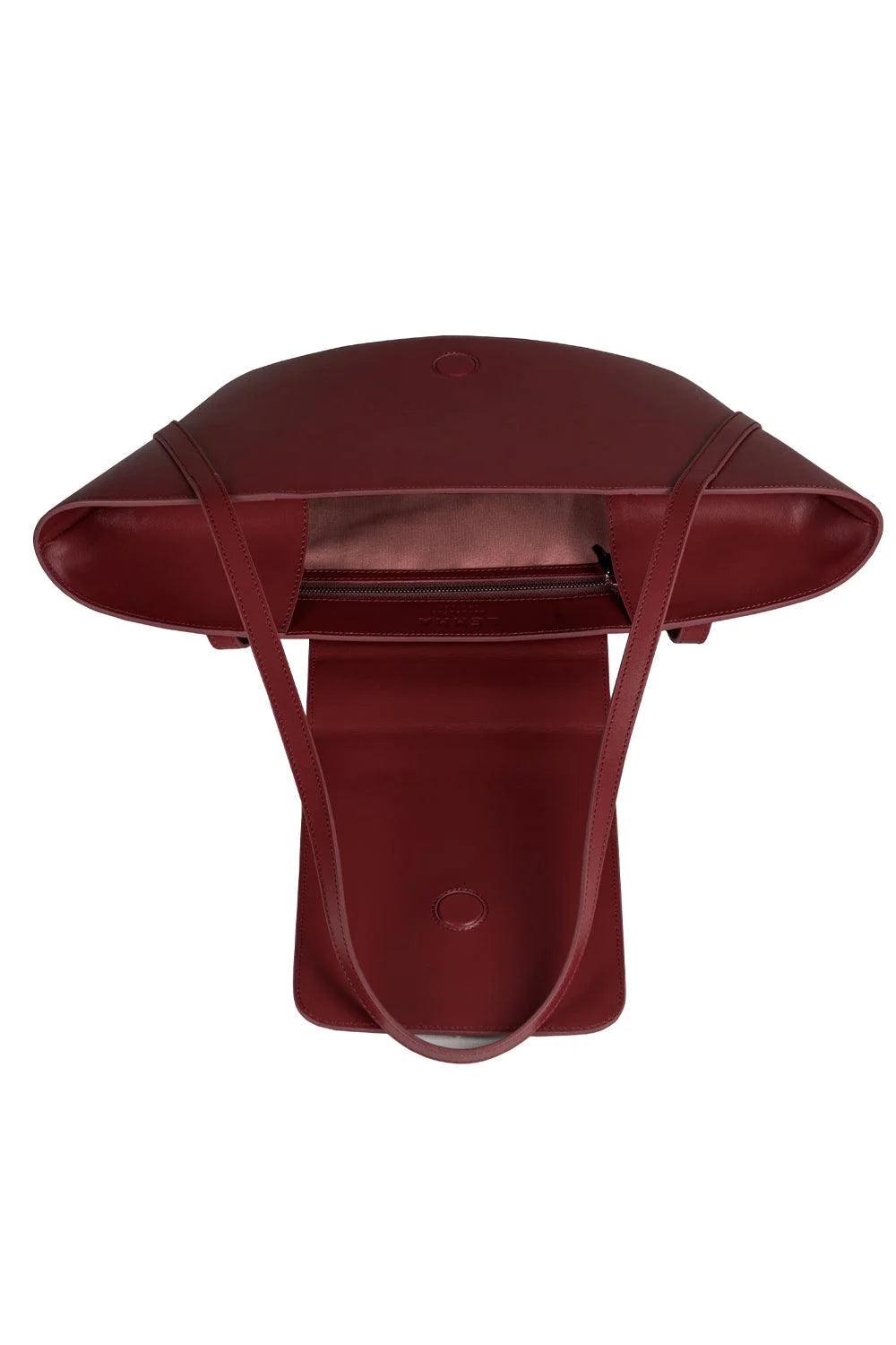 Lemma-Eureka Bold Burgundy-Omuz Çantası-3-Milagron.com