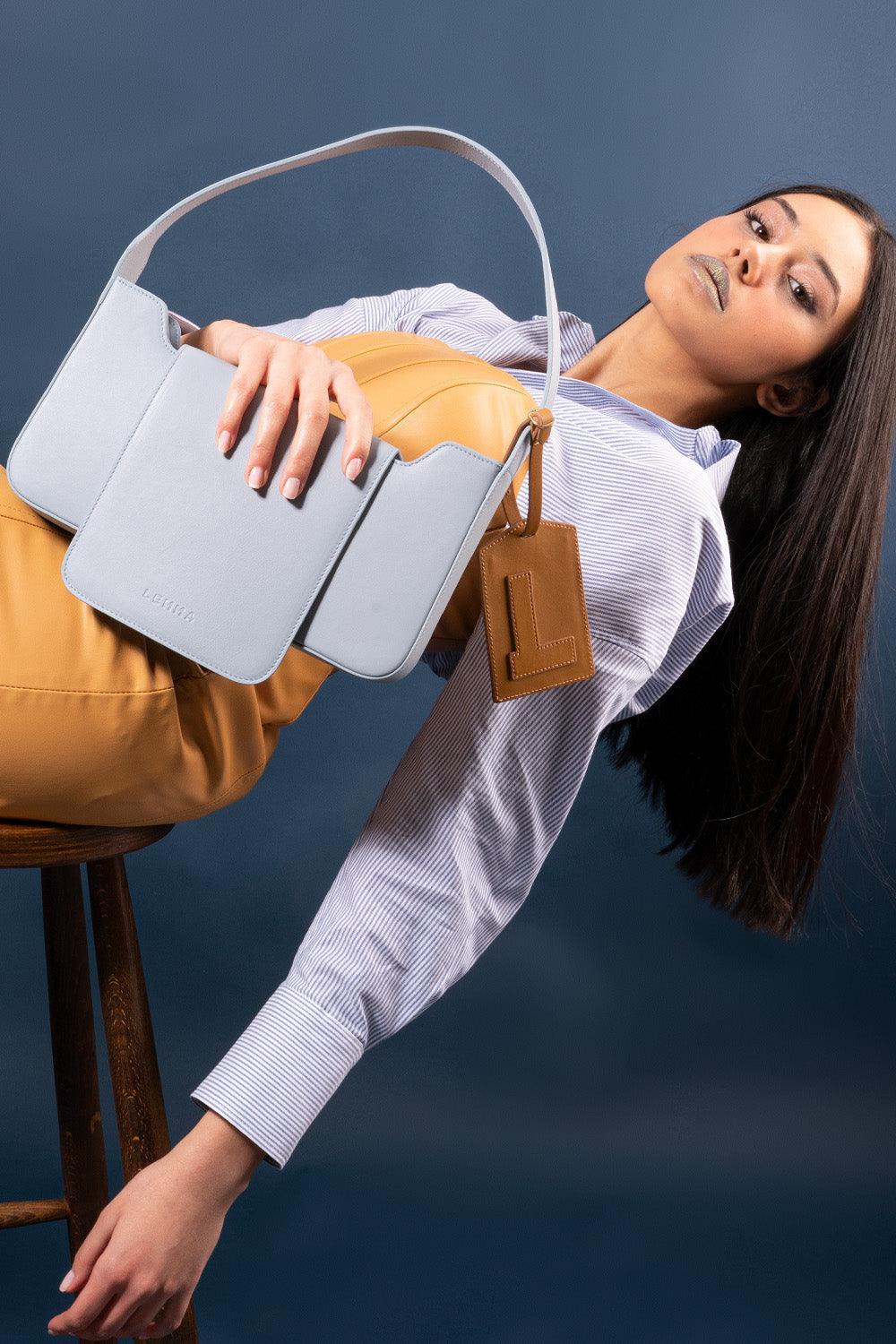 Lemma-Luna Sky-Omuz Çantası-2-Milagron.com