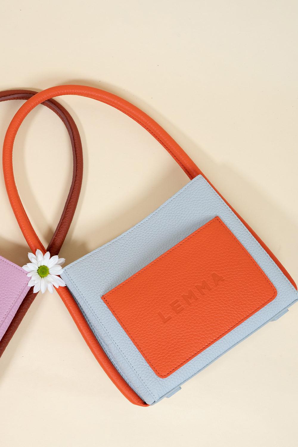 Lemma-Maya Blue Mix-Omuz Çantası-2-Milagron.com