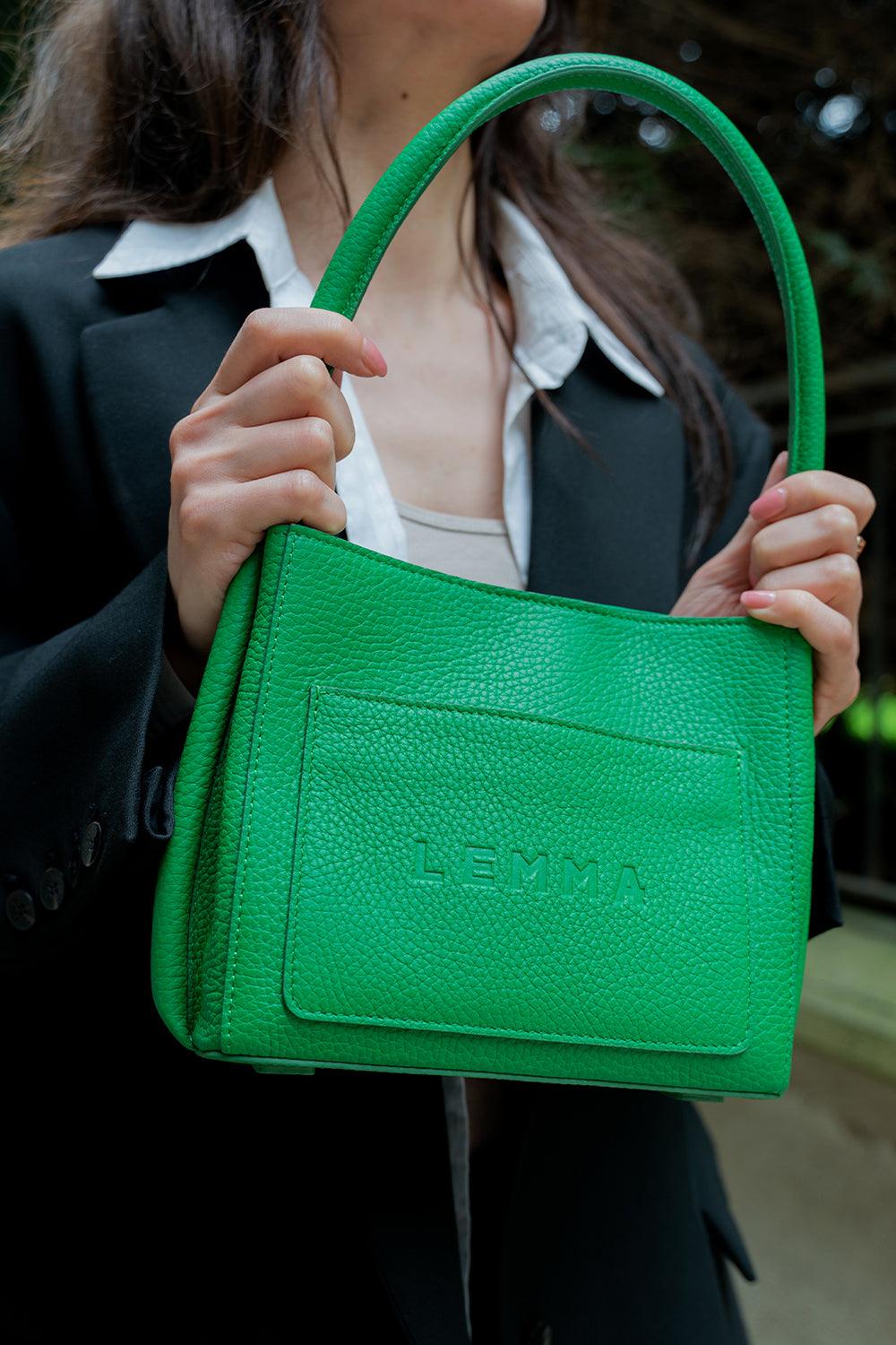 Lemma-Maya Green-Omuz Çantası-2-Milagron.com