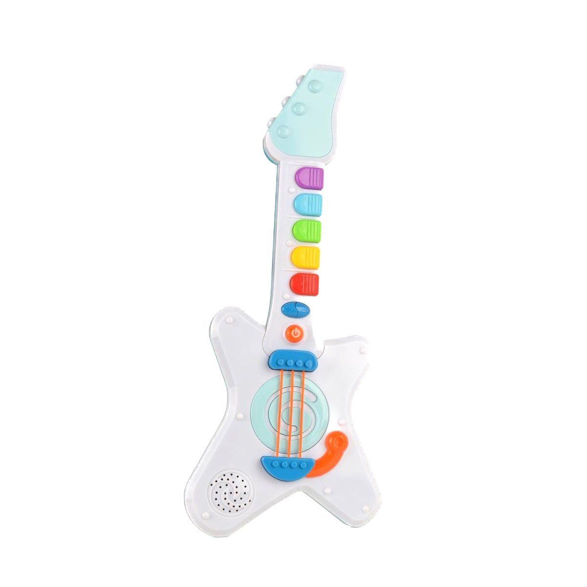 Let's Be Child-Işıklı Müzikli Ve Çok Fonksiyonlu Rock'n Roll Gitar-Bebek Oyuncakları-2-Milagron.com