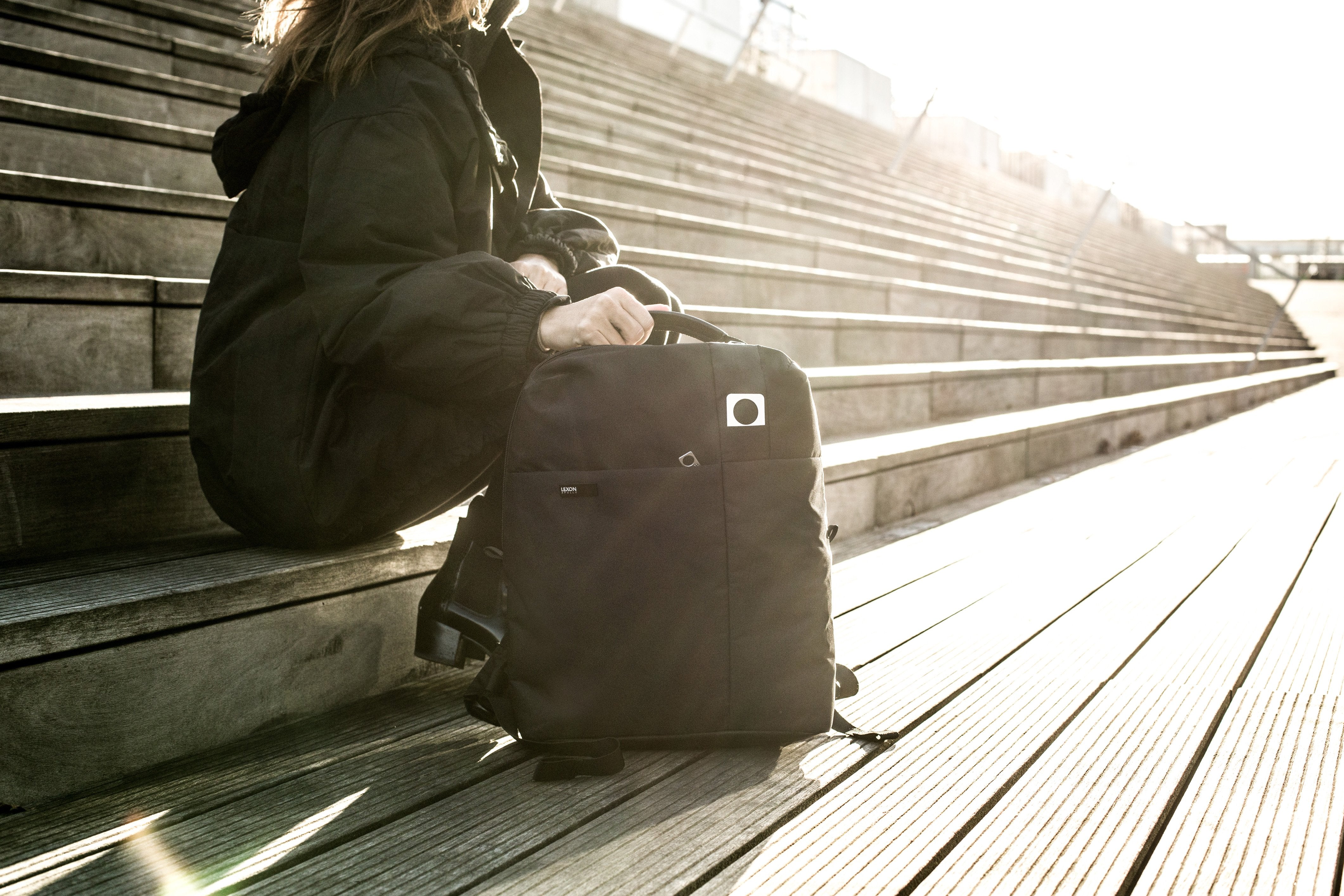 Lexon-Apollo Laptop Bölmeli Sırt çantası Lacivert-Sırt Çantası-4-Milagron.com