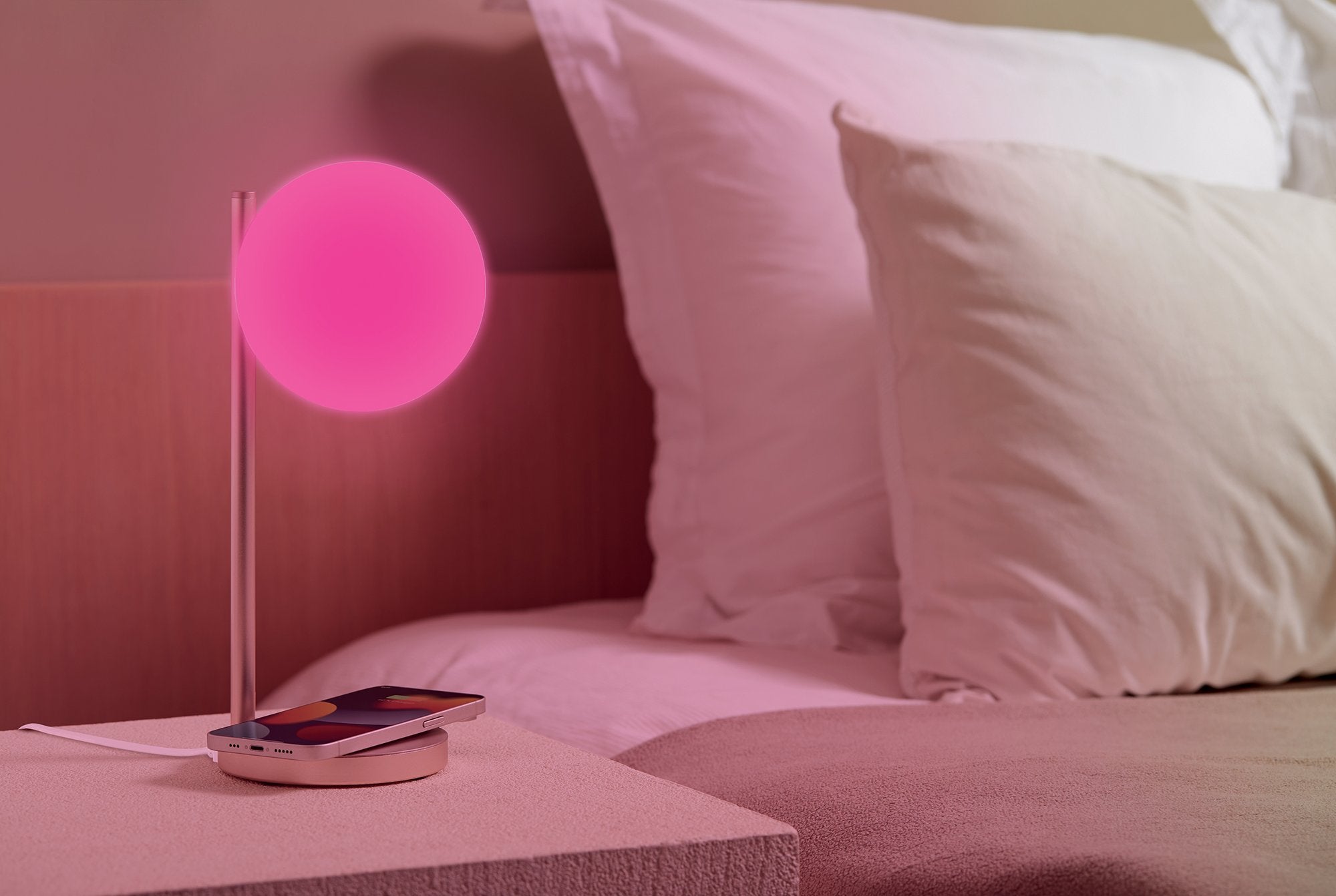 Lexon-Bubble Aydınlatma & şarj Cihazı Dore-Masa Lambası-10-Milagron.com