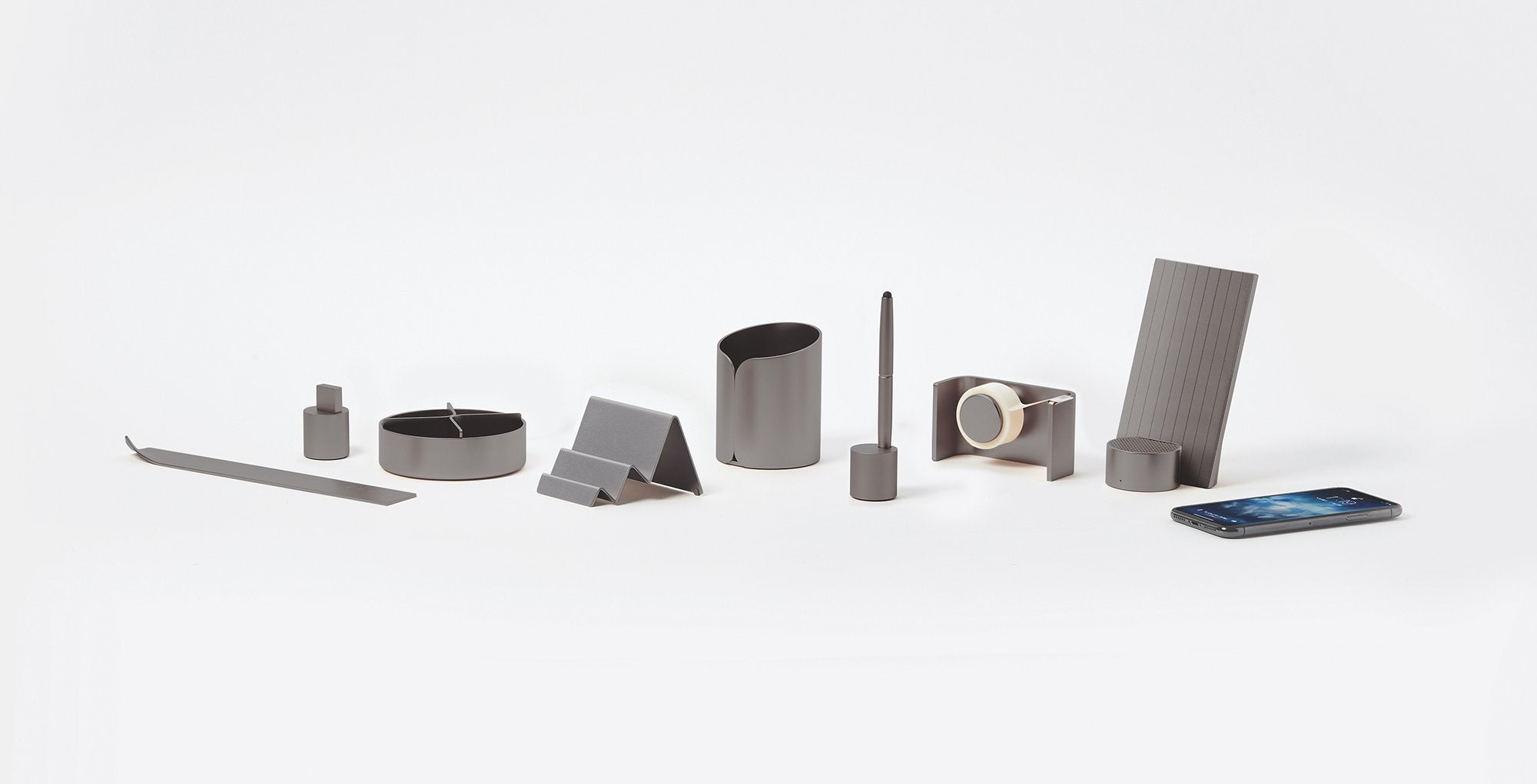 Lexon-City Kalemlik Metalik Gri-Kalemlik-5-Milagron.com