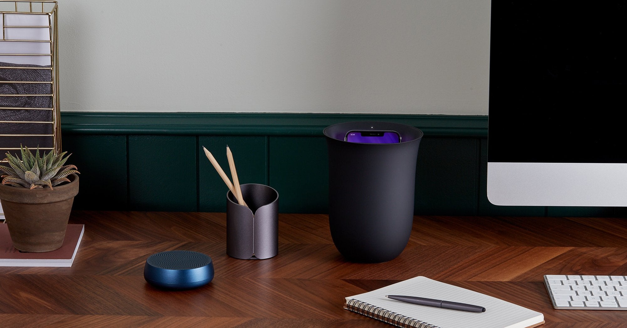 Lexon-City Kalemlik Metalik Gri-Kalemlik-6-Milagron.com