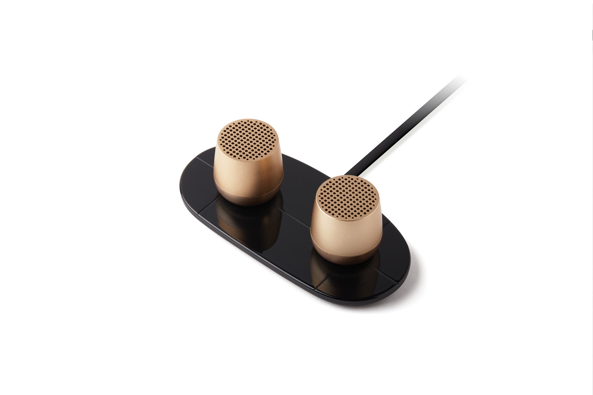 Lexon-Duo Mini şarj Cihazı Siyah-Kablosuz Şarj Aleti-2-Milagron.com