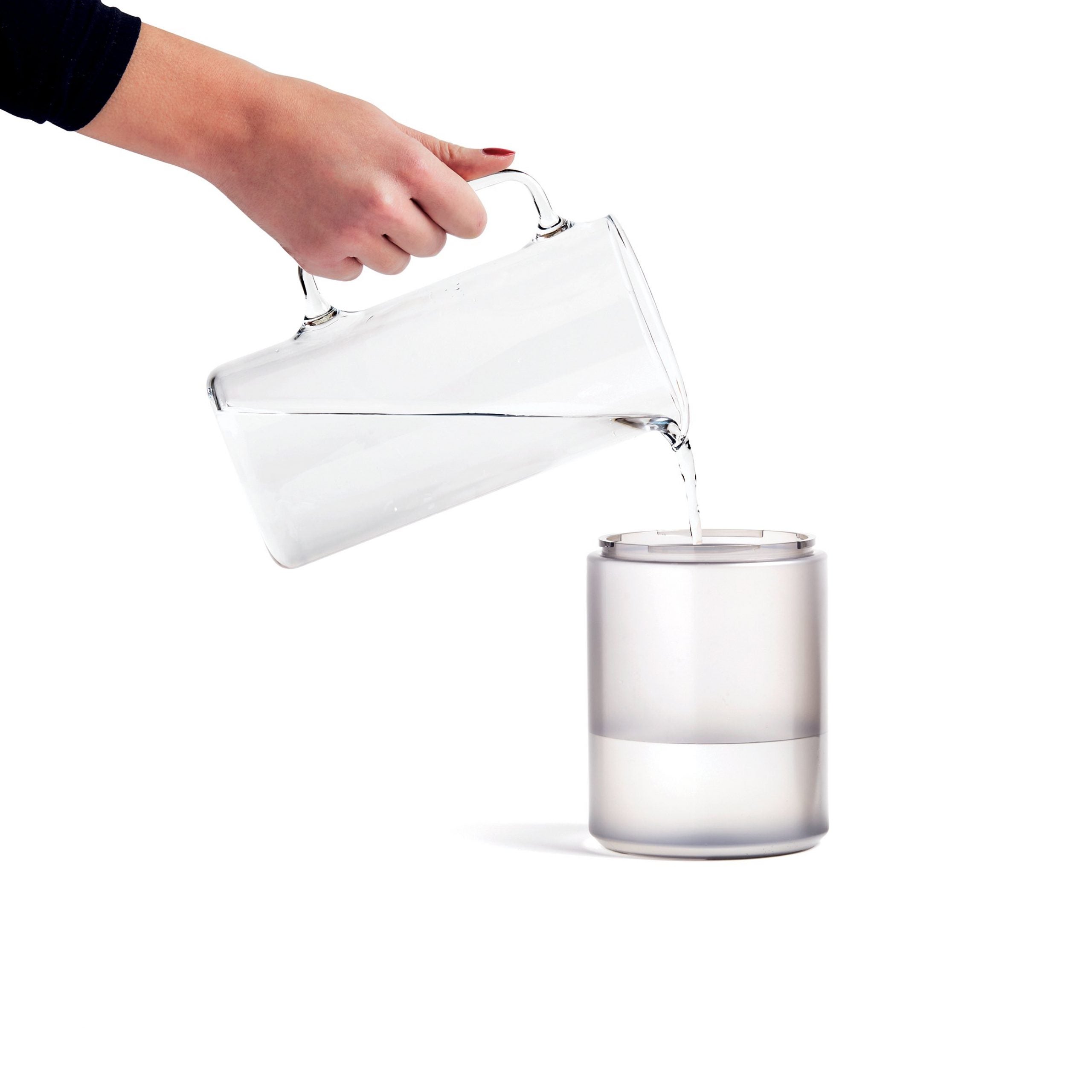 Lexon-Horizon Difüzör Aromaterapi Nemlendirici Ve Buğu Yapıcı Metalik Gri-Hava Difüzörü-2-Milagron.com