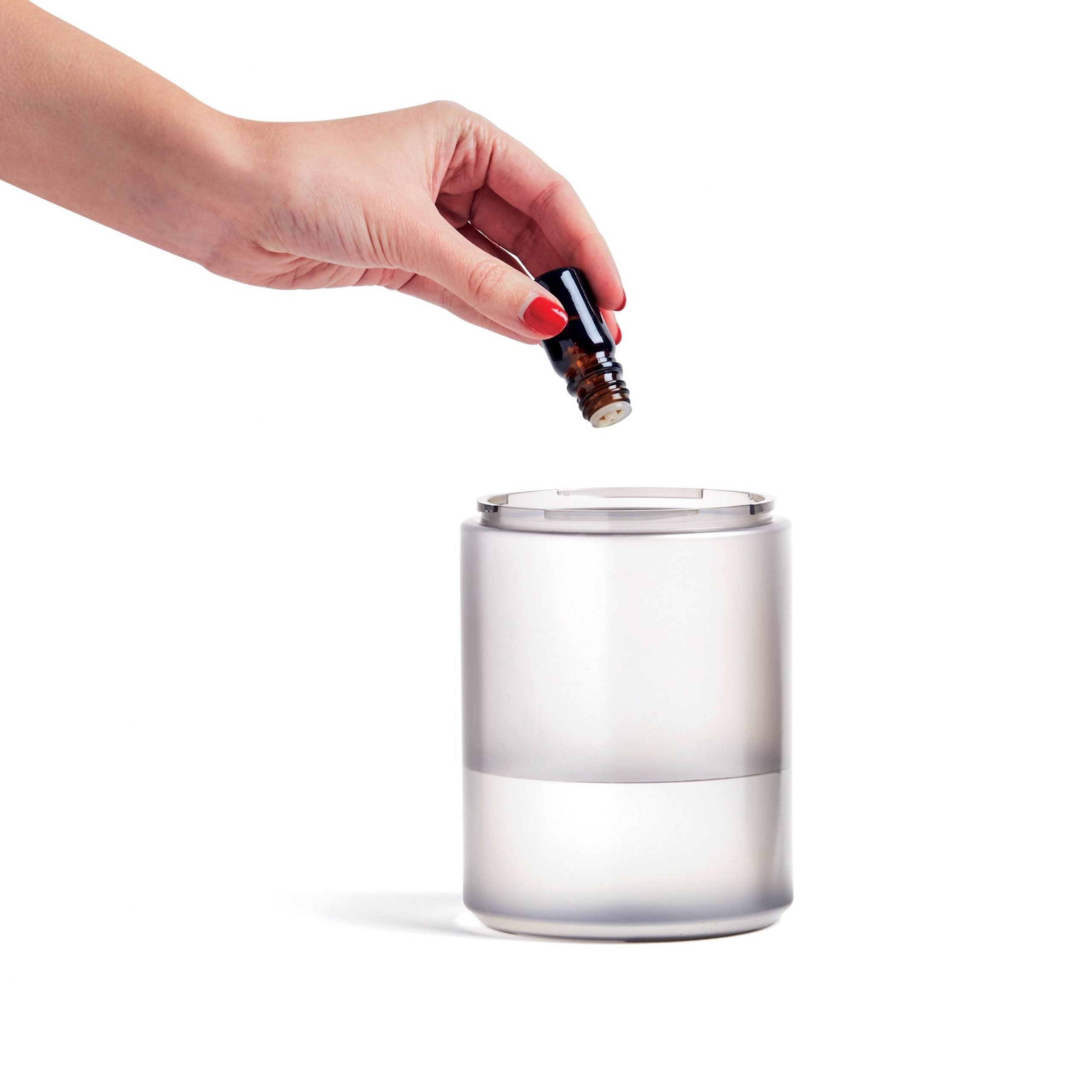 Lexon-Horizon Difüzör Aromaterapi Nemlendirici Ve Buğu Yapıcı Metalik Gri-Hava Difüzörü-3-Milagron.com