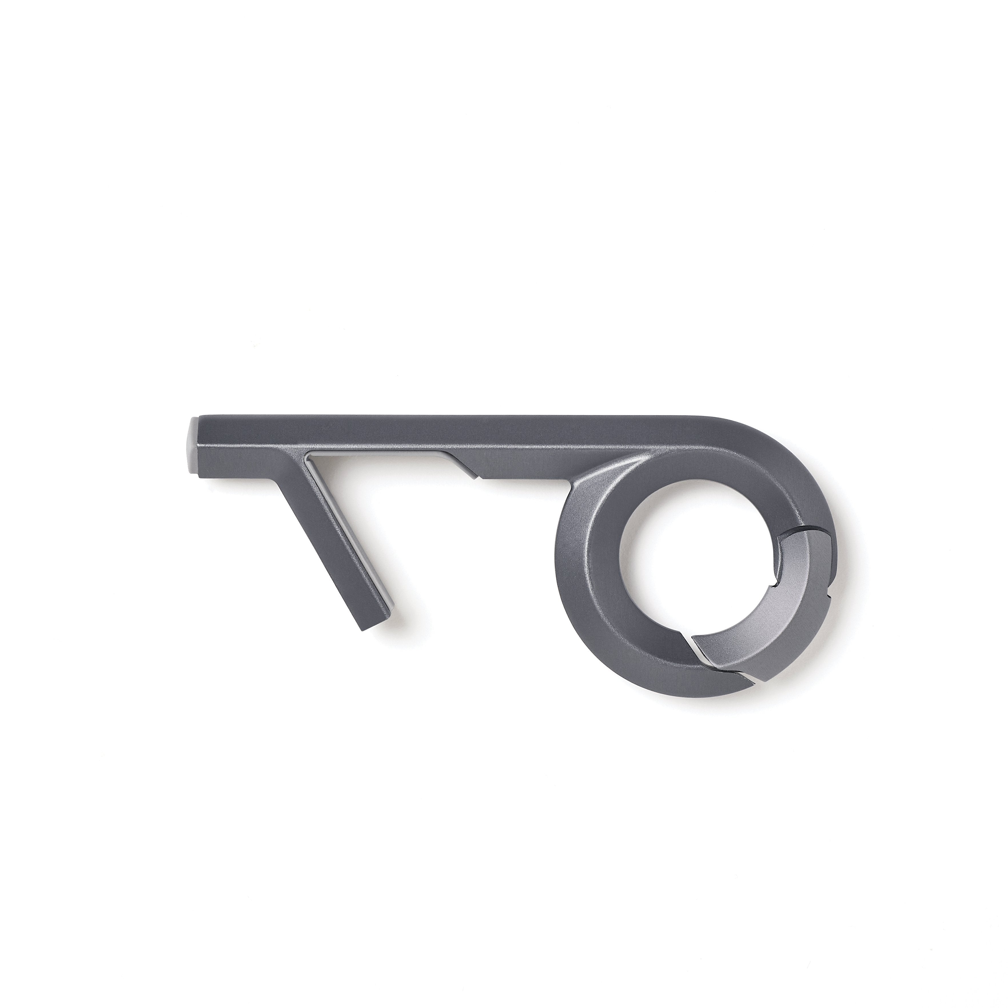 Lexon-Horizon Safetouch Temassız Dokunma Aparatı Metalik Gri-Anahtarlık-1-Milagron.com