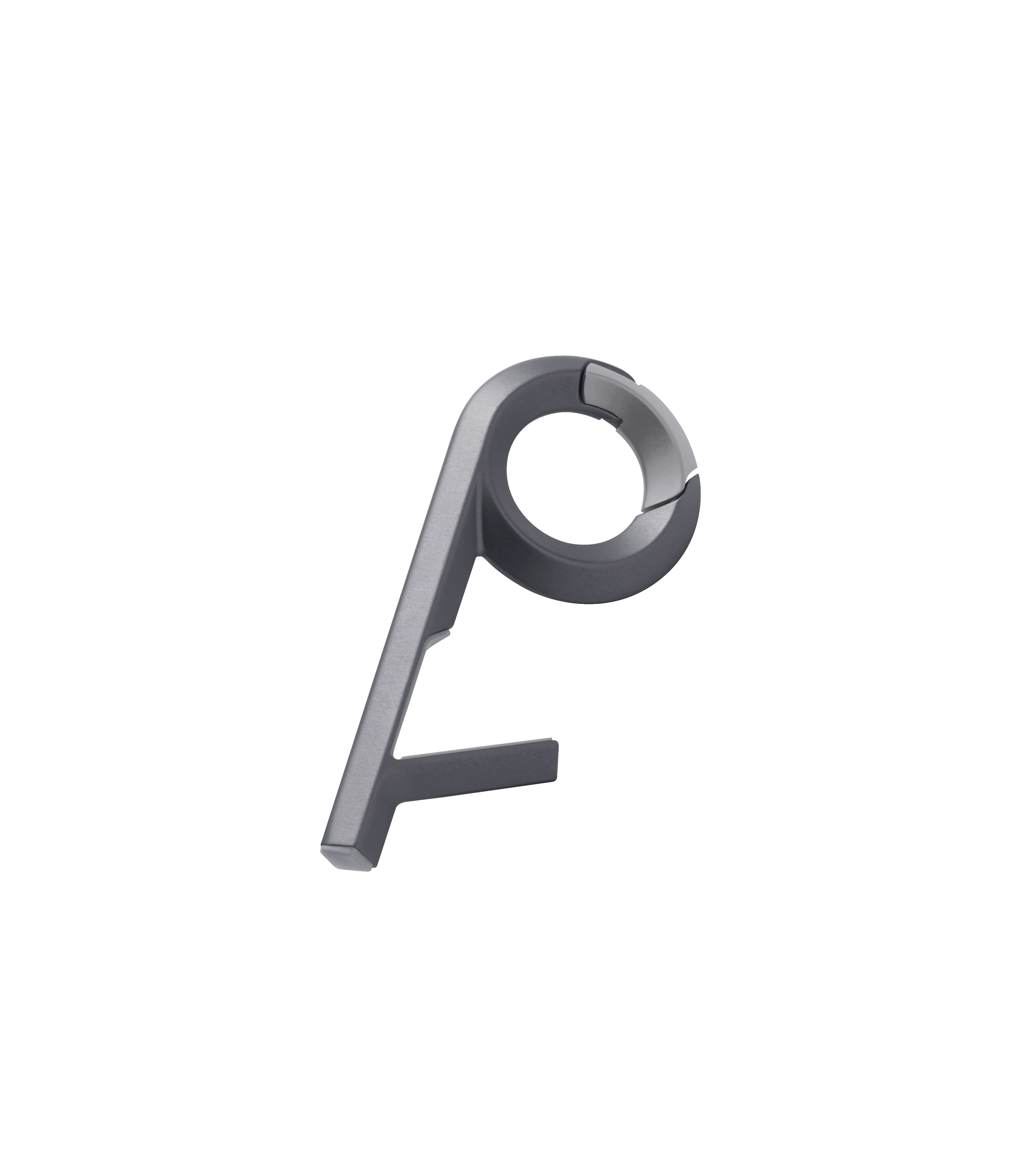 Lexon-Horizon Safetouch Temassız Dokunma Aparatı Metalik Gri-Anahtarlık-2-Milagron.com