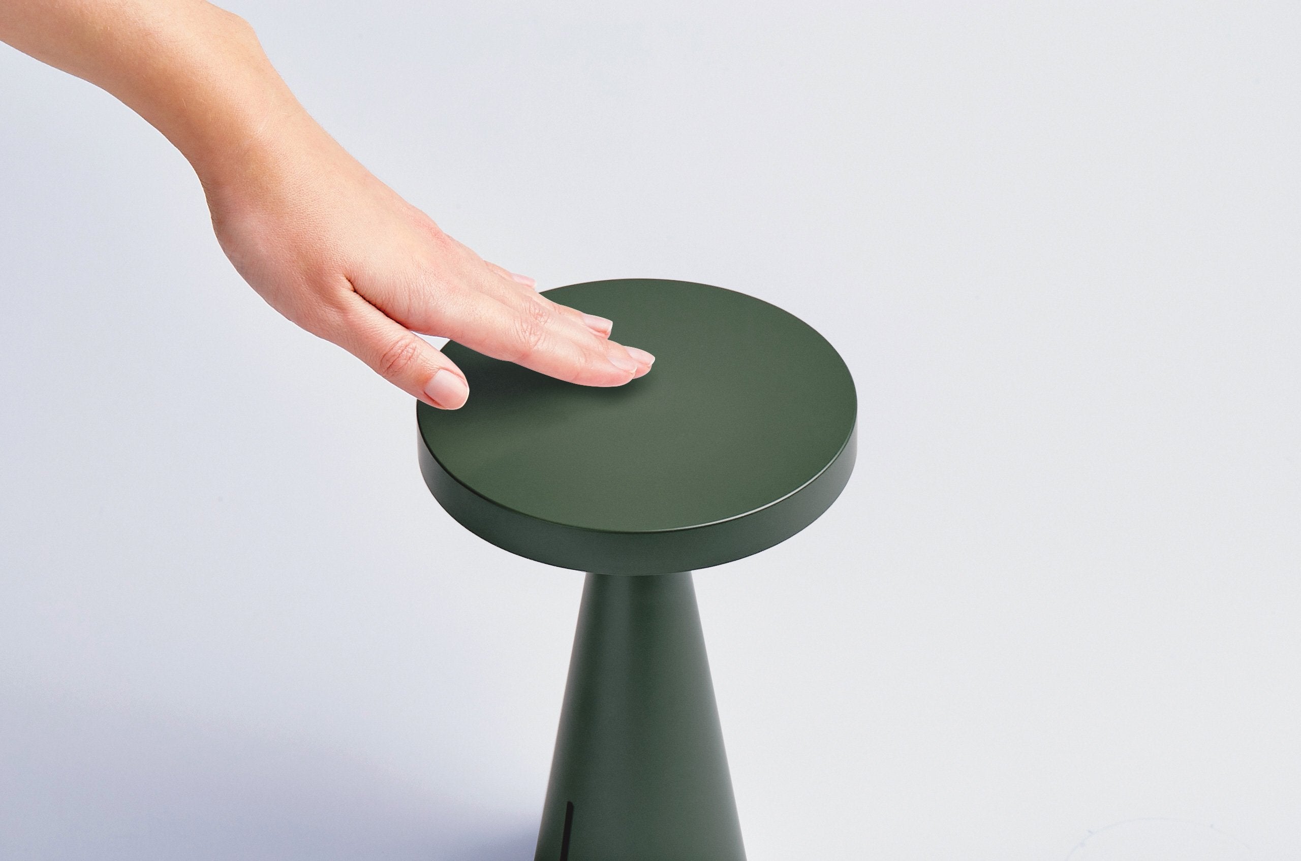 Lexon-Mano Sensörlü Aydınlatmalı Dezenfektan Dispanseri Yeşil-Sabunluk-4-Milagron.com