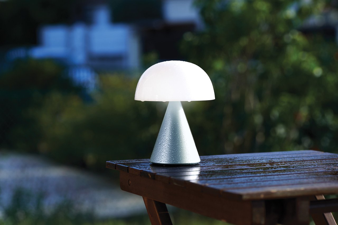 Lexon-Mina L Led Lamba Açık Mavi-Masa Lambası-4-Milagron.com