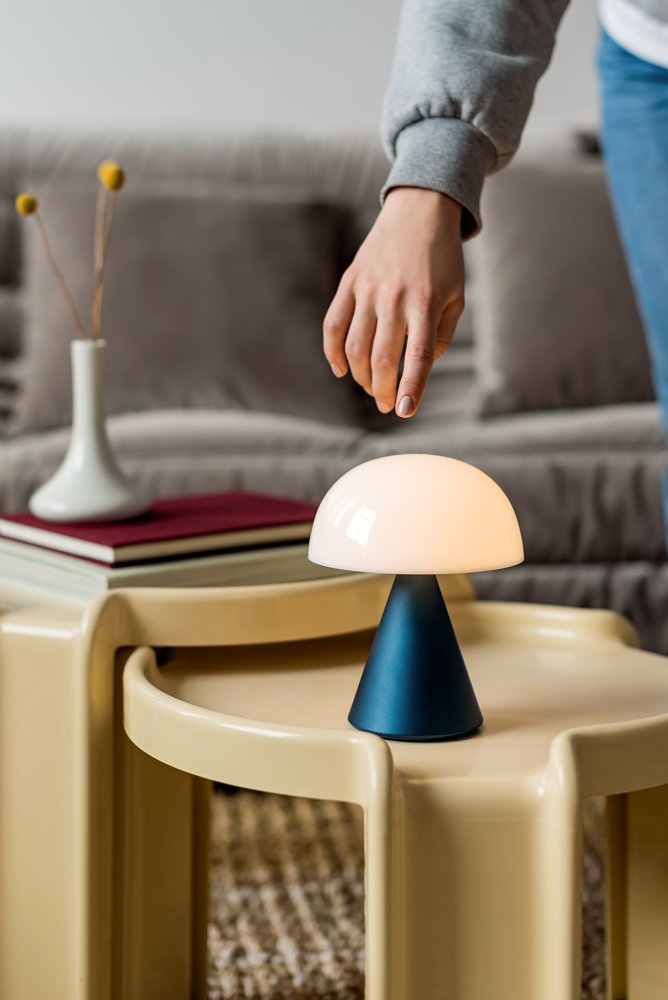 Lexon-Mina L Led Lamba Lacivert-Masa Lambası-6-Milagron.com