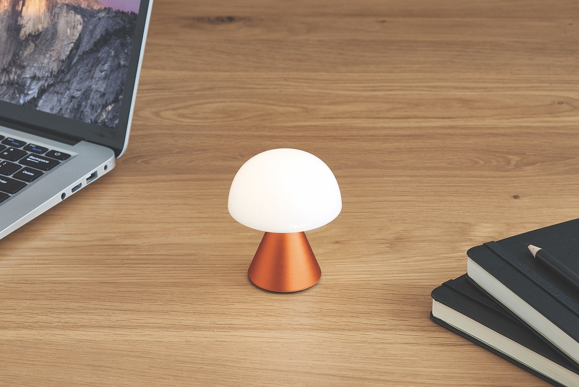 Lexon-Mina Led Lamba Turuncu-Masa Lambası-4-Milagron.com