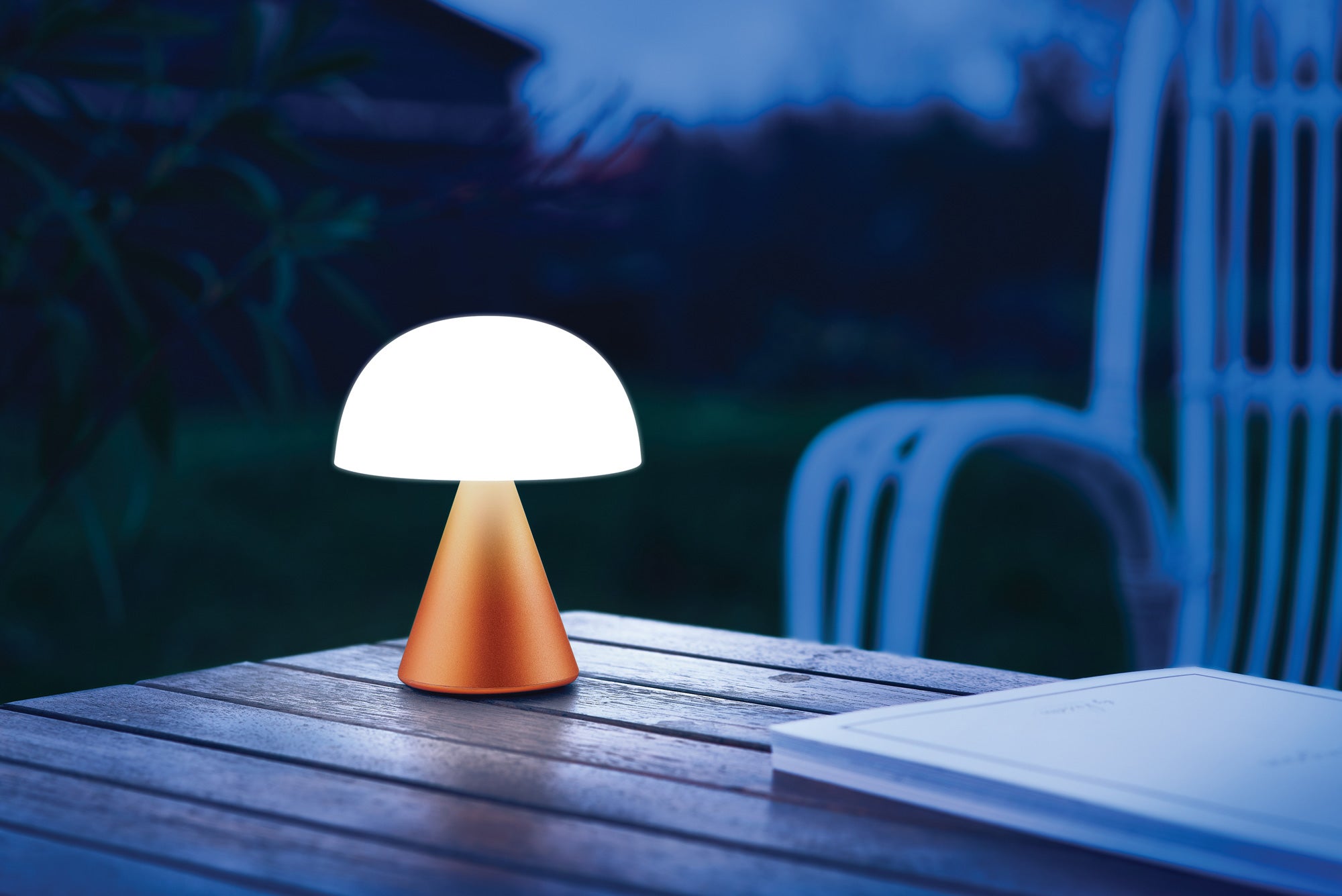 Lexon-Mina M Led Lamba Turuncu-Masa Lambası-3-Milagron.com