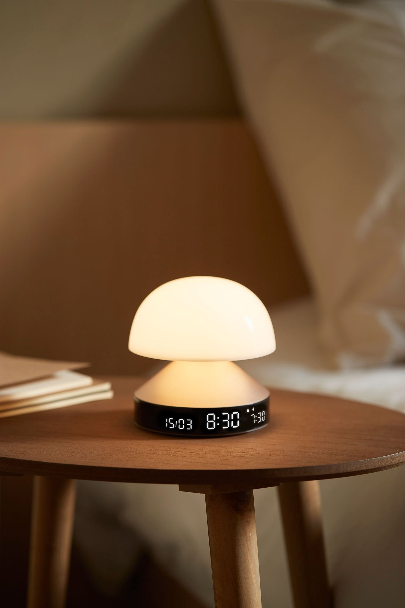 Lexon-Mina Sunrise Alarm Saatli Gün Işığı Simulatörü & Aydınlatma Gold-Masa Lambası-7-Milagron.com