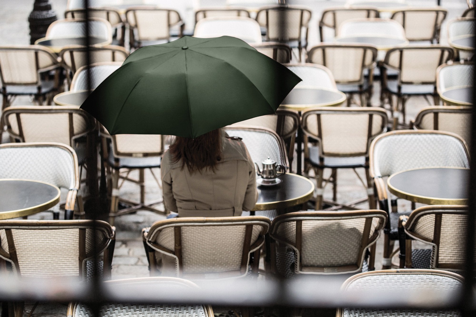 Lexon-Mini Hook şemsiye Haki-Şemsiye-4-Milagron.com