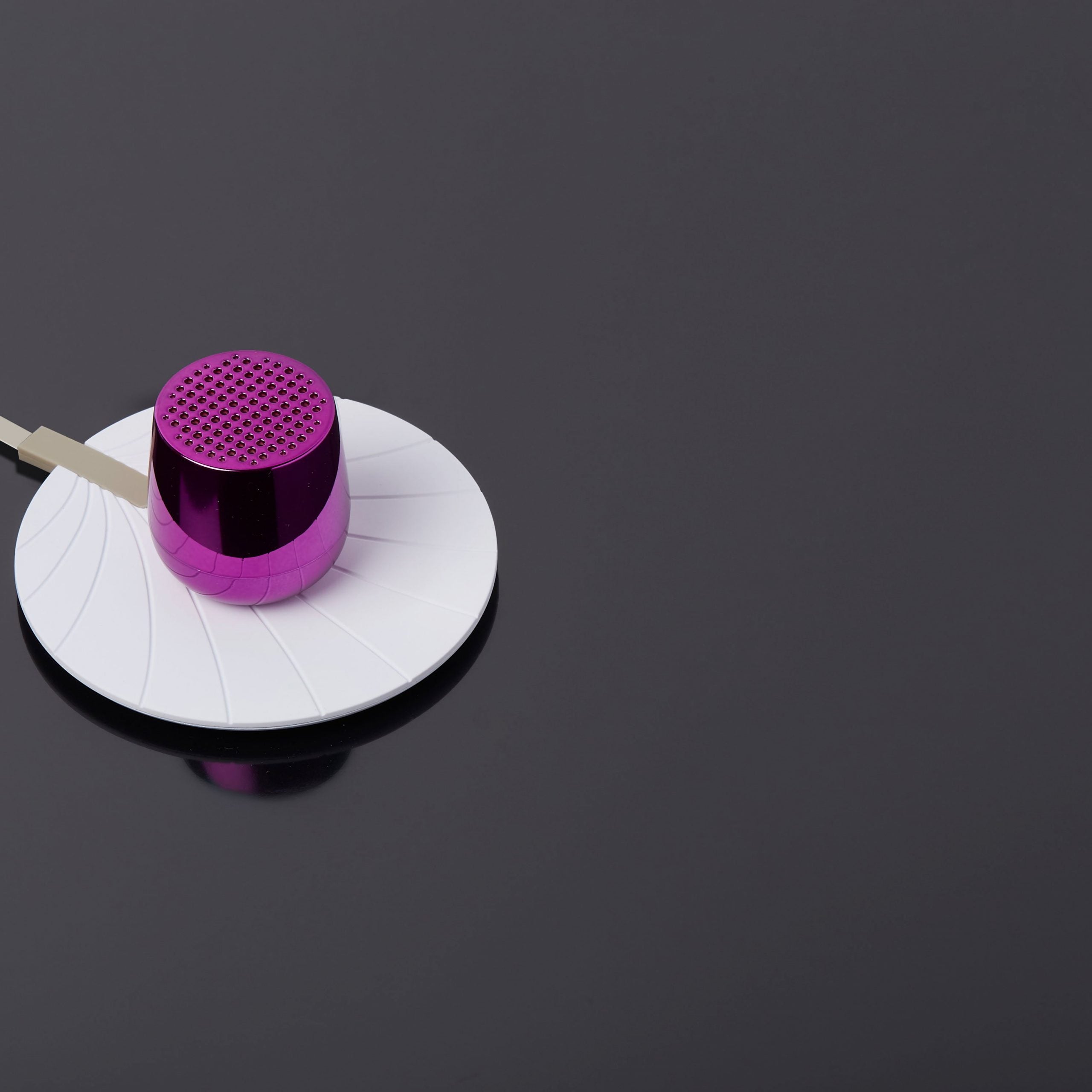 Lexon-Mino + Bluetooth Hoparlör Parlak Mor-Taşınabilir Hoparlör-2-Milagron.com