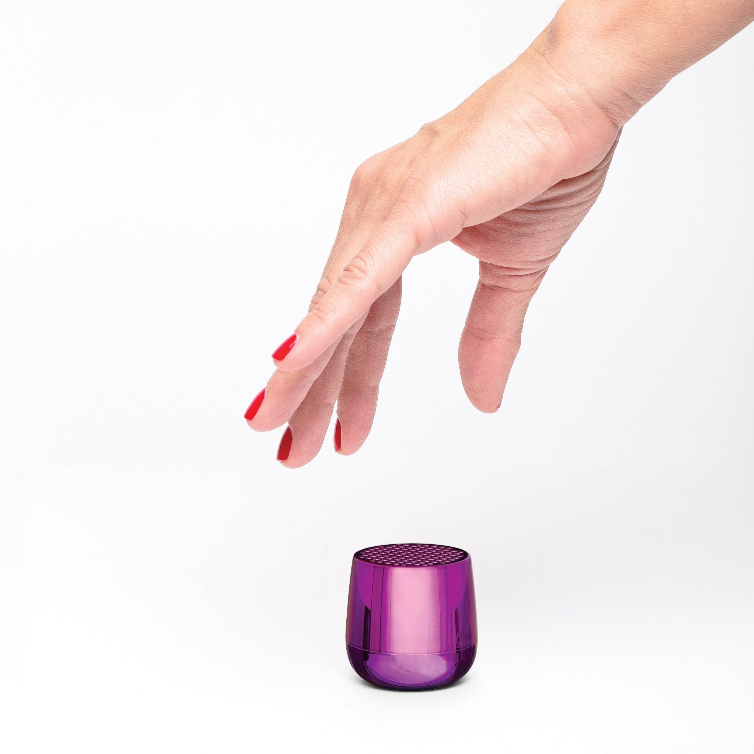 Lexon-Mino + Bluetooth Hoparlör Parlak Mor-Taşınabilir Hoparlör-4-Milagron.com