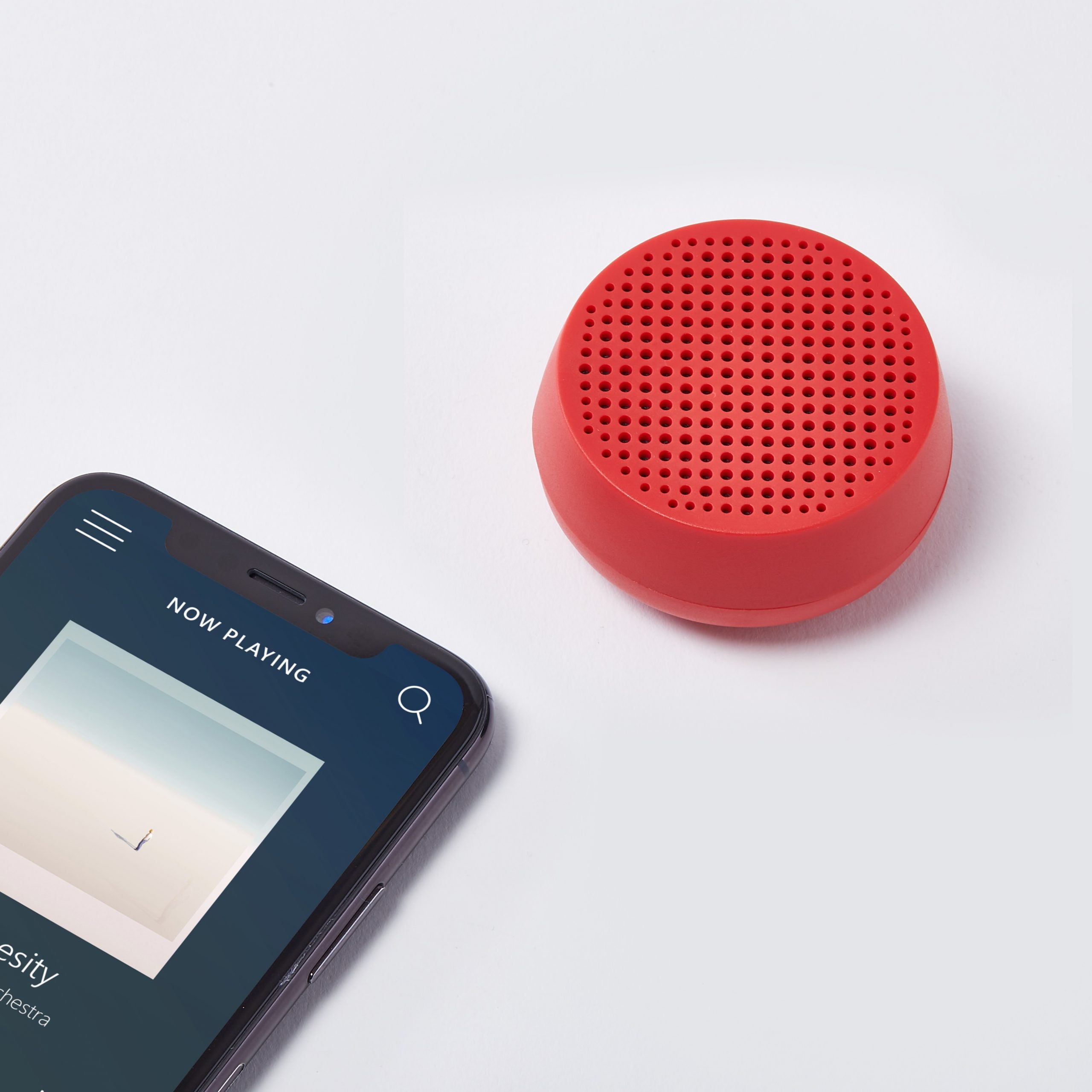 Lexon-Mino S Bluetooth Hoparlör Kırmızı-Taşınabilir Hoparlör-3-Milagron.com