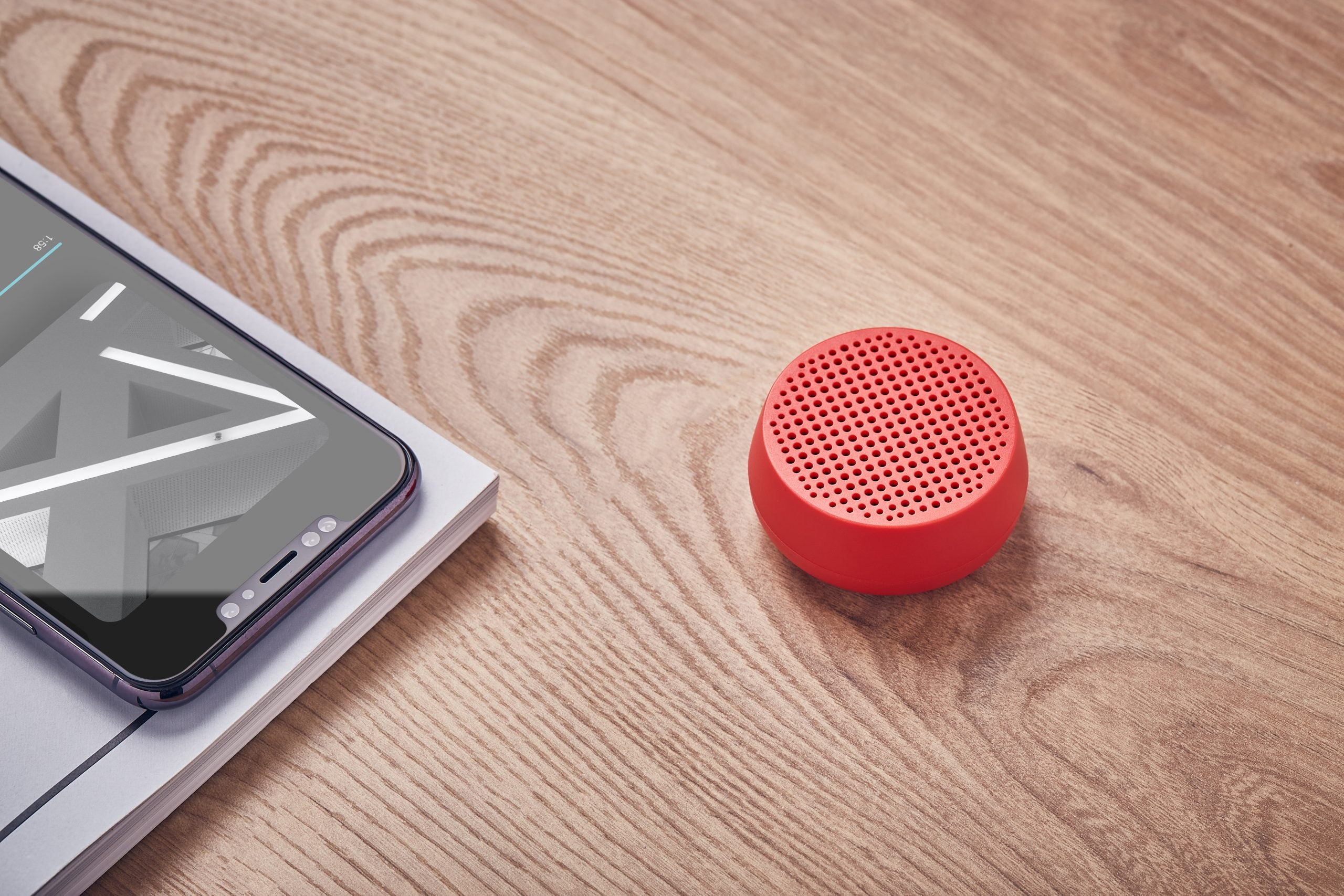 Lexon-Mino S Bluetooth Hoparlör Kırmızı-Taşınabilir Hoparlör-6-Milagron.com