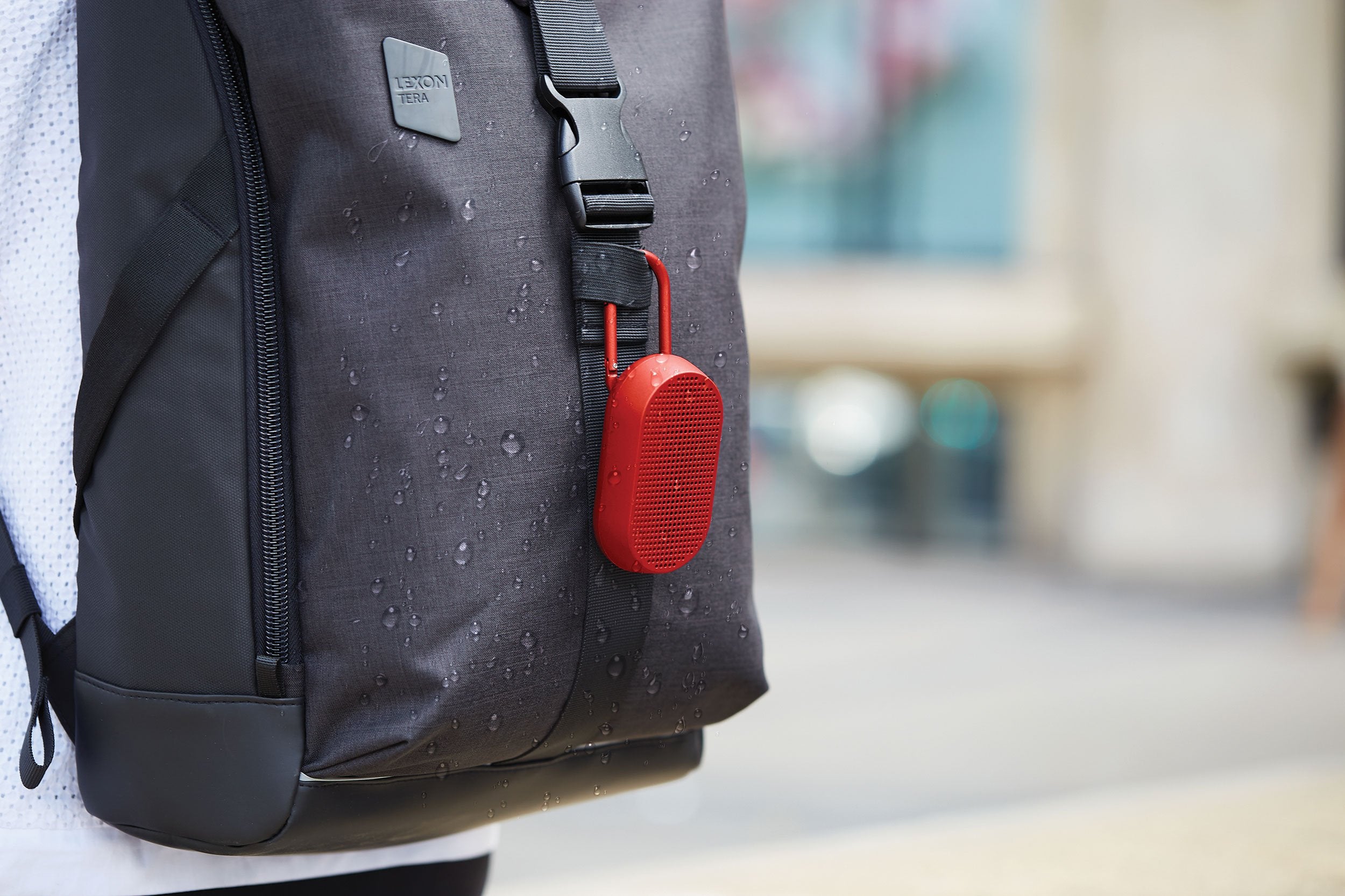 Lexon-Mino T Hoparlör Kırmızı-Taşınabilir Hoparlör-7-Milagron.com