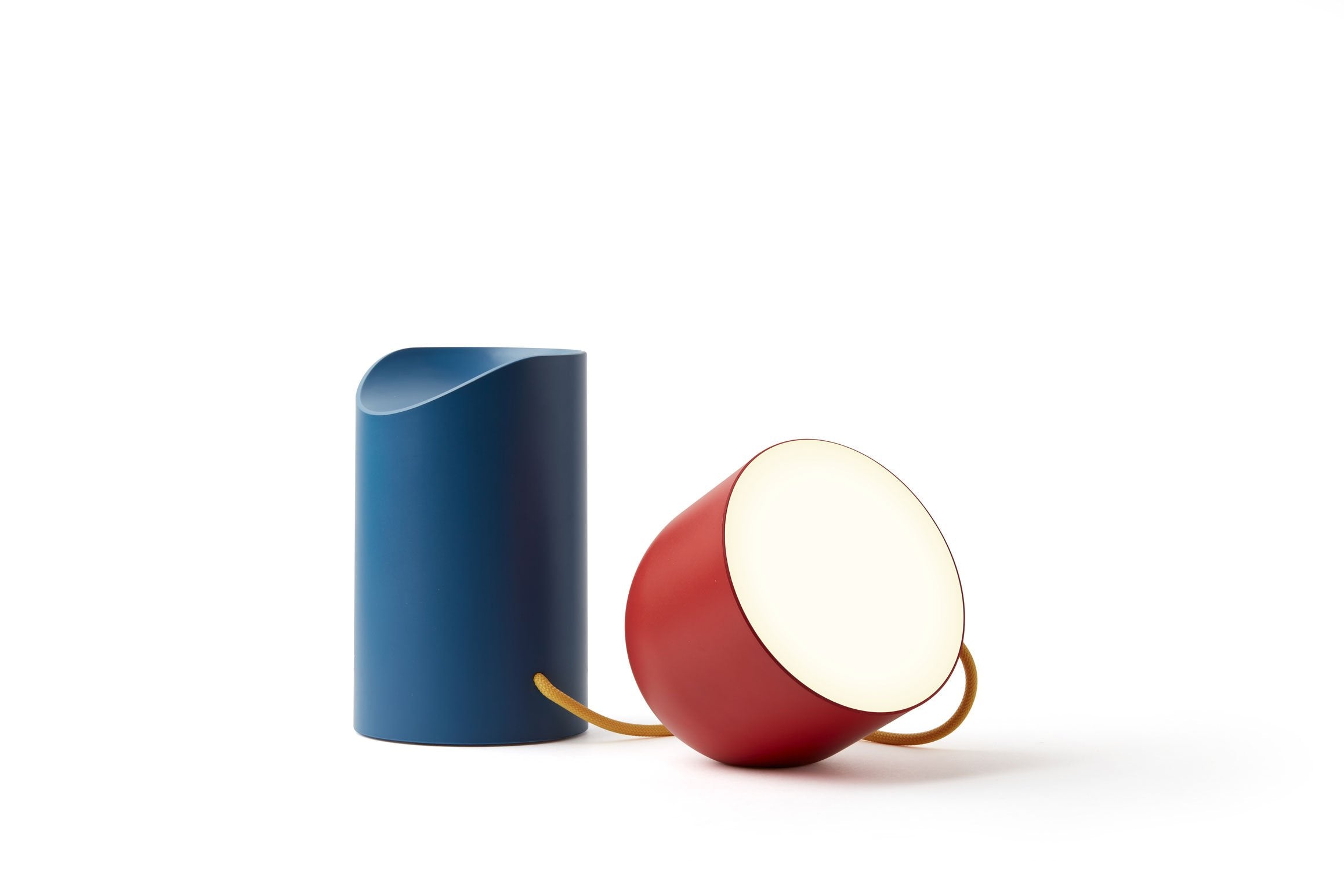 Lexon-Orbe Led Aydınlatma Mavi & Kırmızı-Masa Lambası-4-Milagron.com