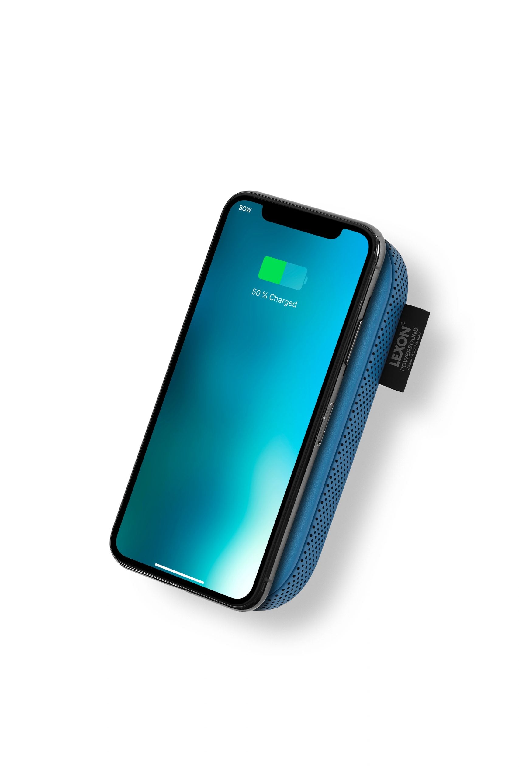 Lexon-Powersound Deri Kablosuz şarj Cihazı Ve Bluetooth Hoparlör-Taşınabilir Hoparlör-2-Milagron.com