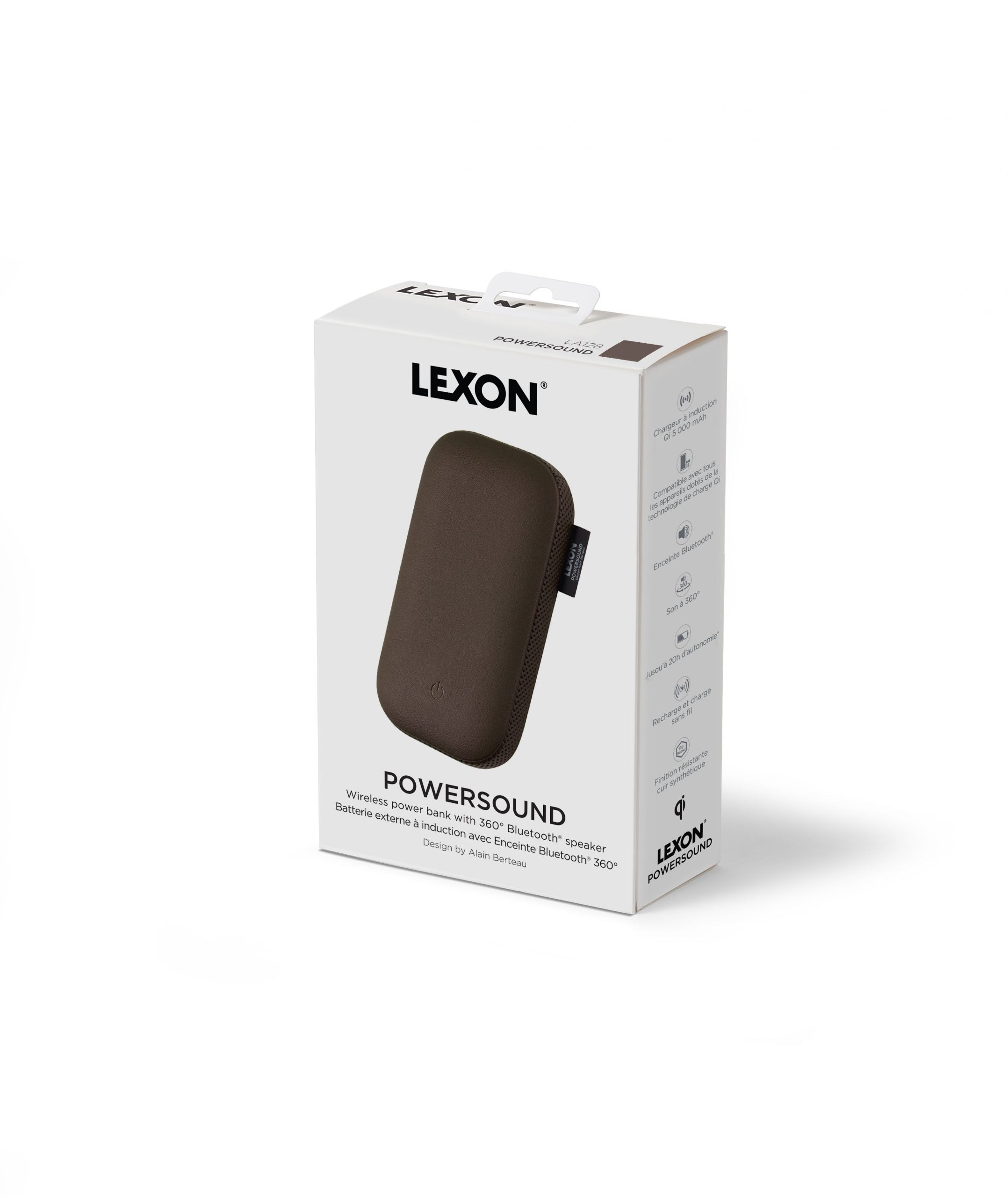 Lexon-Powersound Kablosuz şarj Cihazı Ve Bluetooth Hoparlör-Taşınabilir Hoparlör-5-Milagron.com