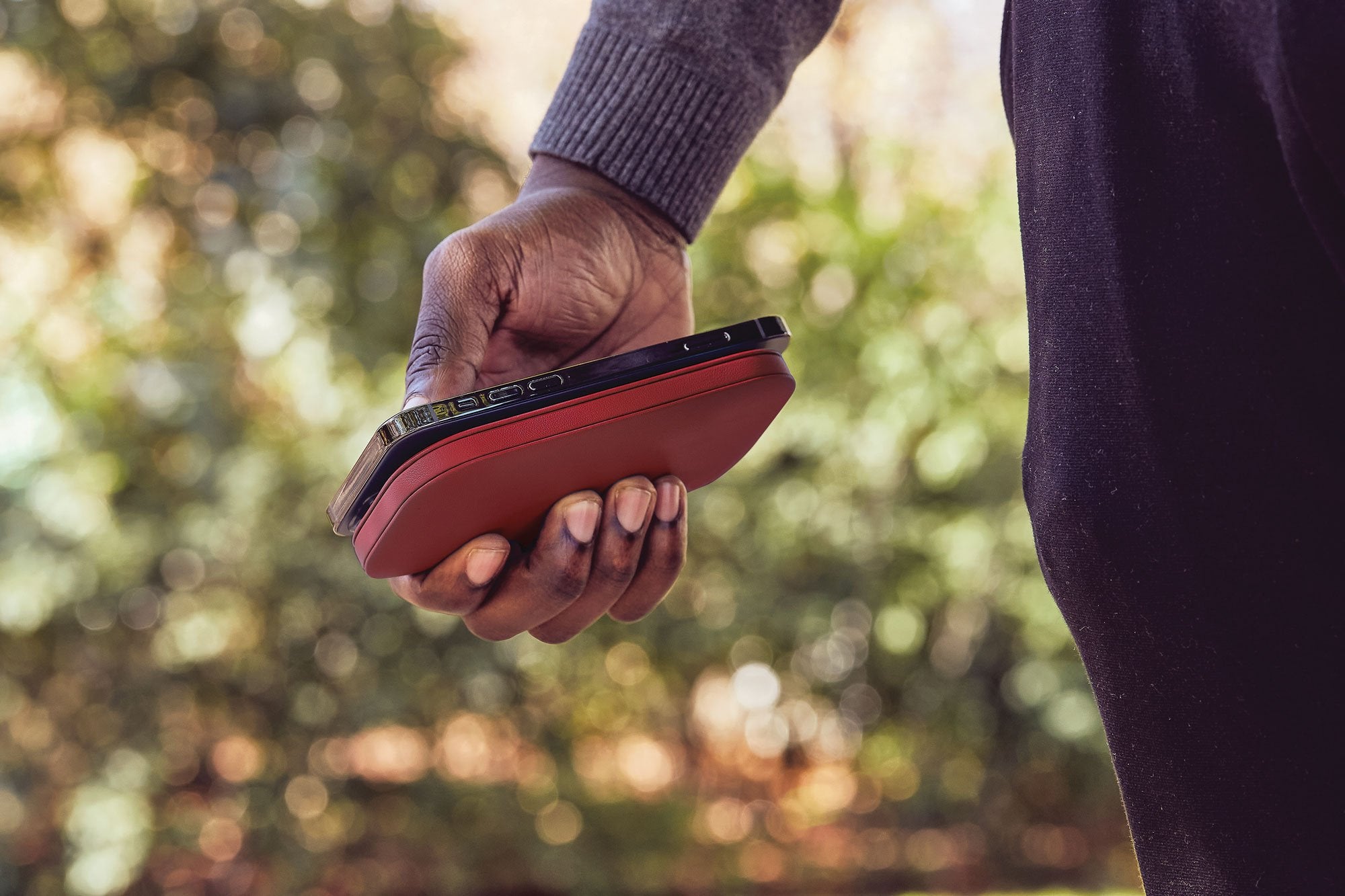 Lexon-Softpower Kırmızı Wirelessbank Kablosuz şarj Cihazı & Powerbank-Powerbank-7-Milagron.com